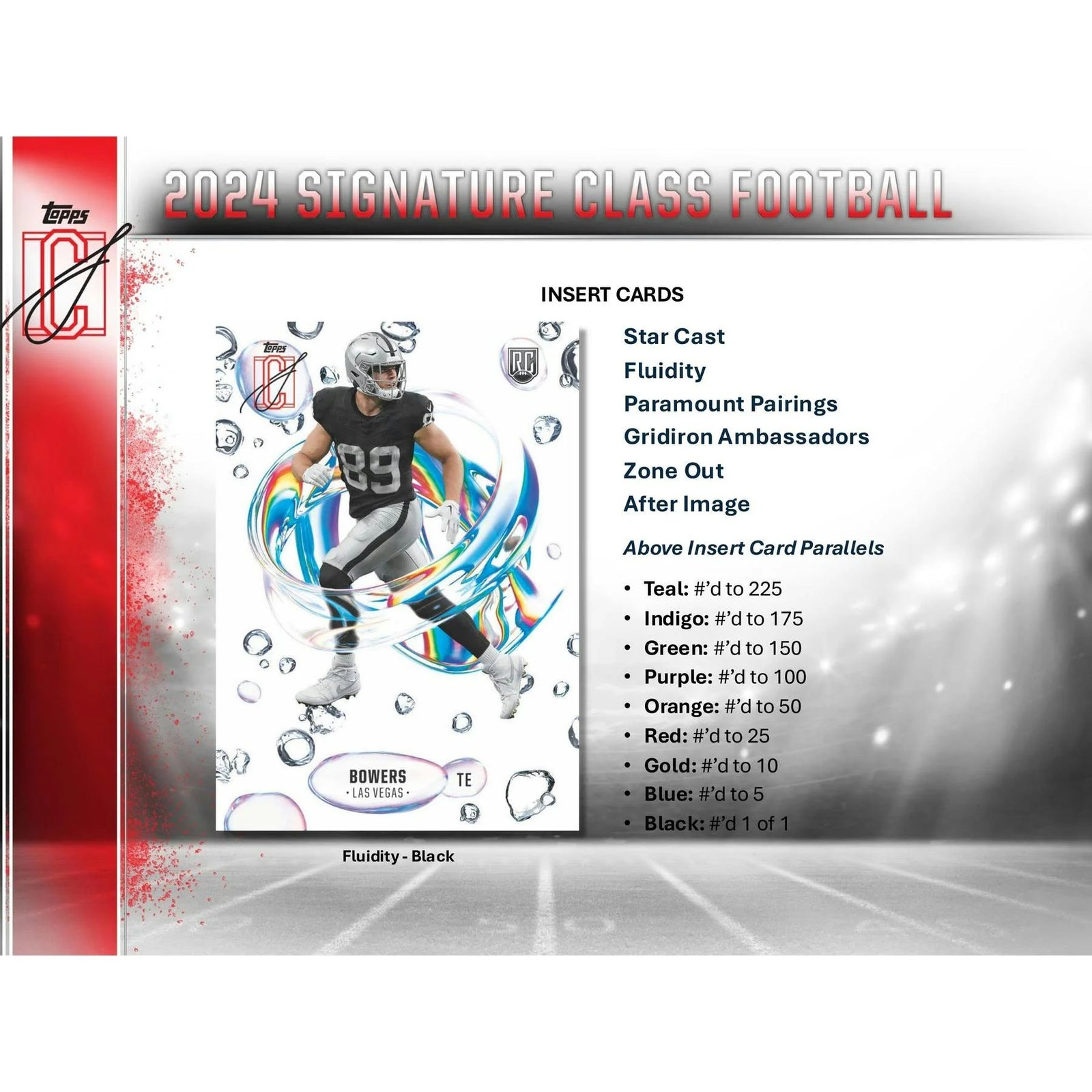 DRAFT - 2024 Topps Signature Class Football Mega Box