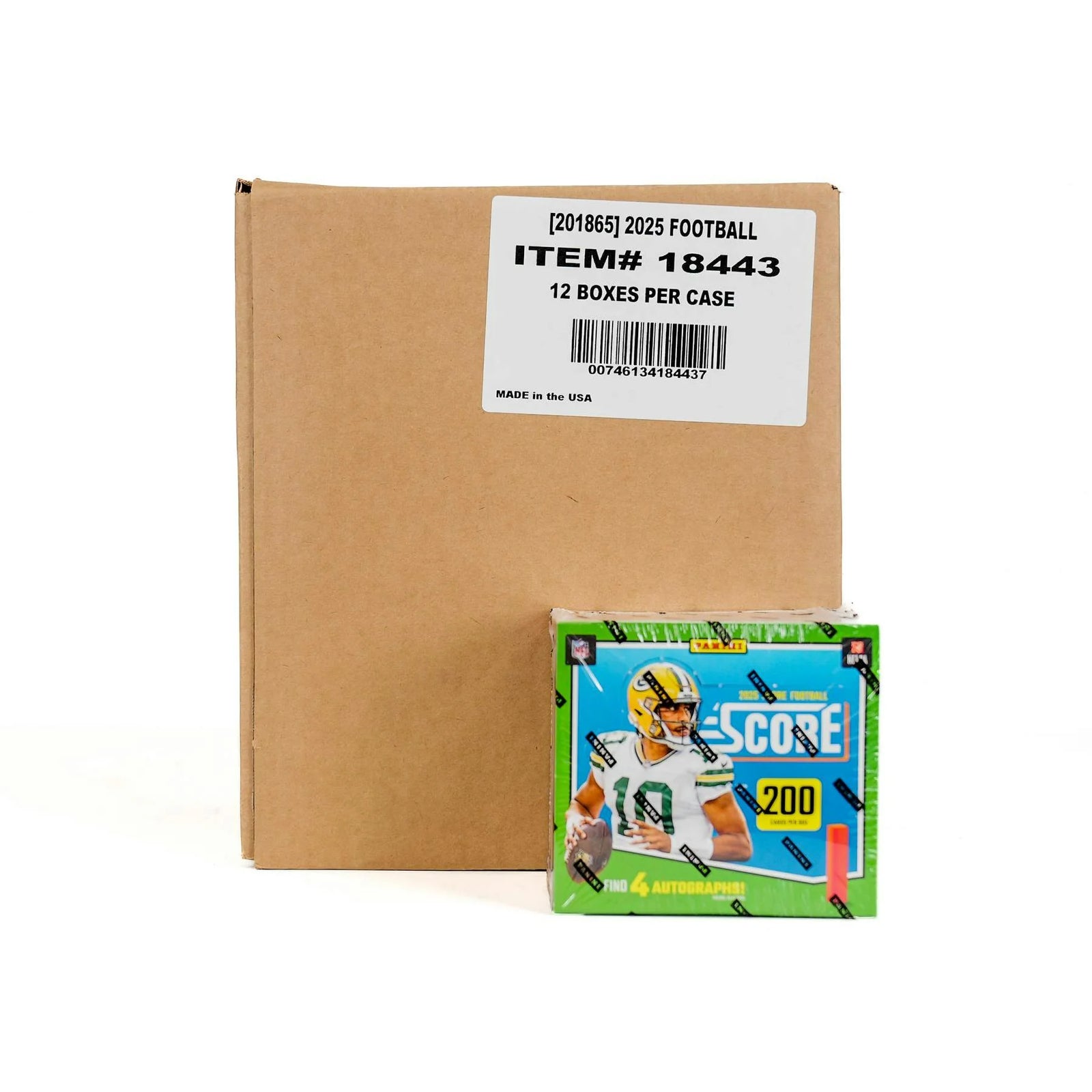 DRAFT - New 2025 Panini Score Football Hobby 12-Box Case