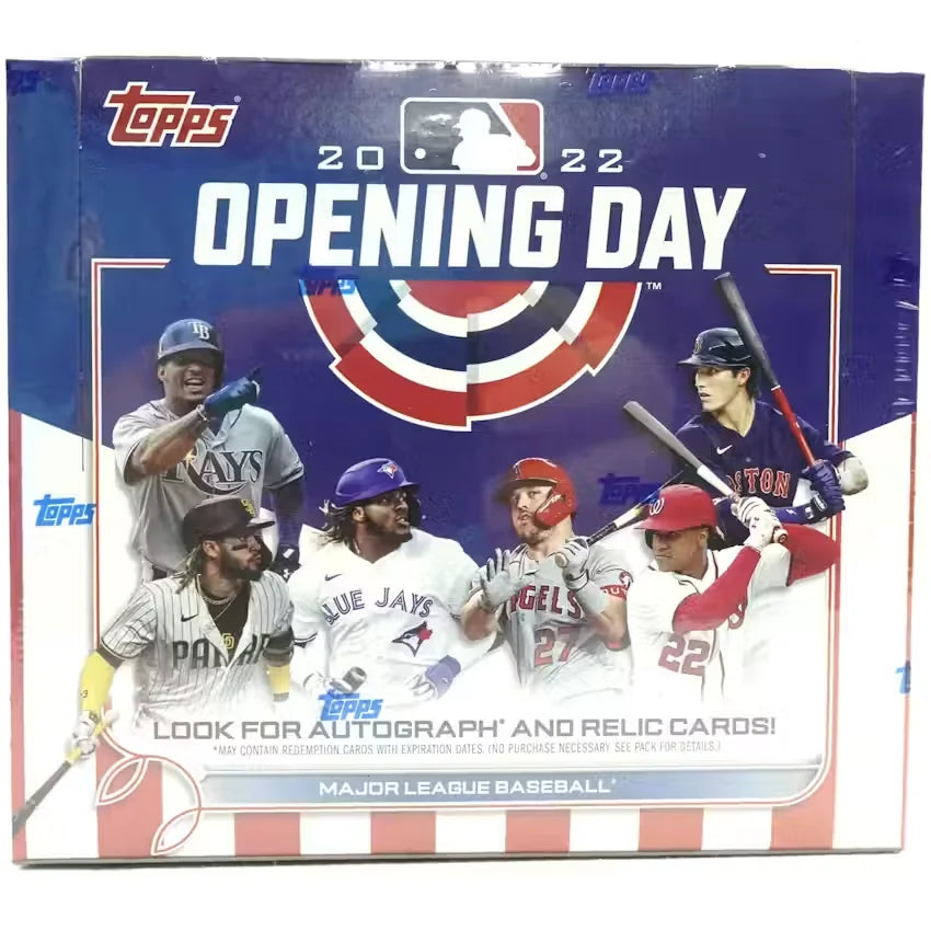 2022 Topps Opening Day Baseball Hobby Box (Ships Sealed Only)