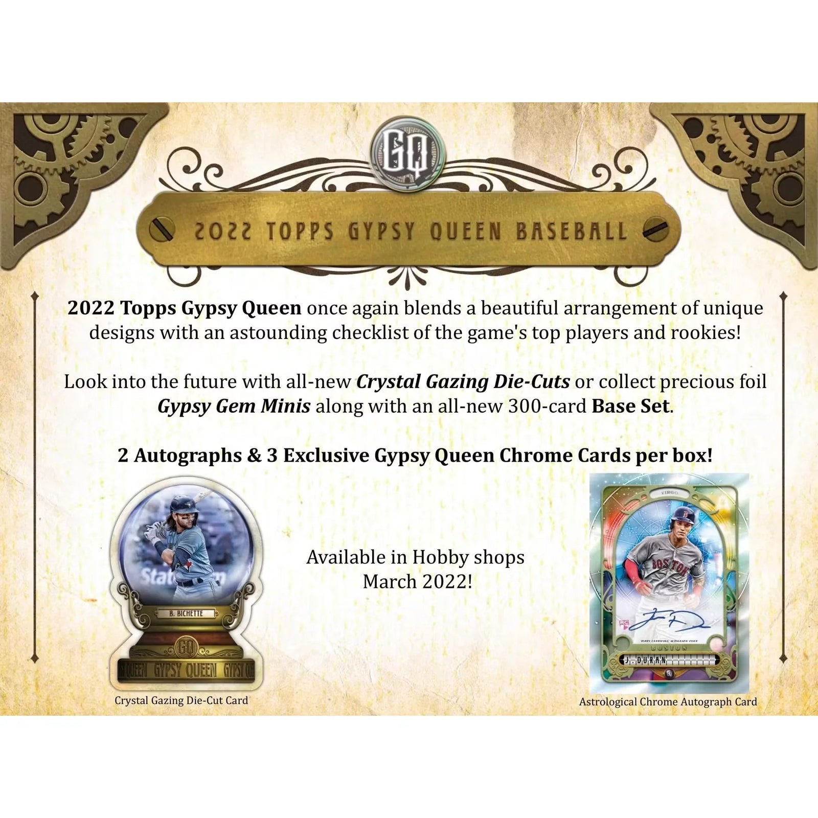 2022 Topps Gypsy Queen Baseball Hobby 10-Box Case (Ships Sealed Only) - D