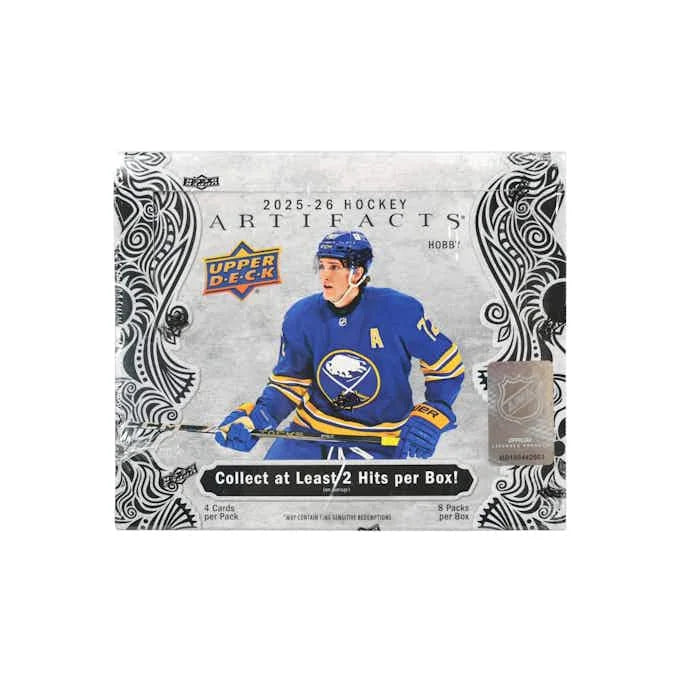 DRAFT - 2025-26 Upper Deck Artifacts Hockey Hobby Box
