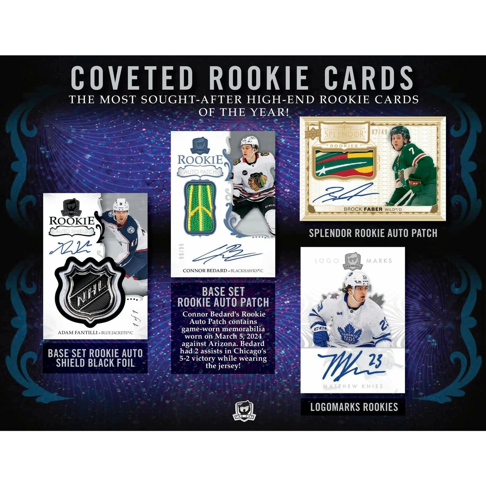 DRAFT - New 2023/24 Upper Deck The Cup Hockey Hobby Box