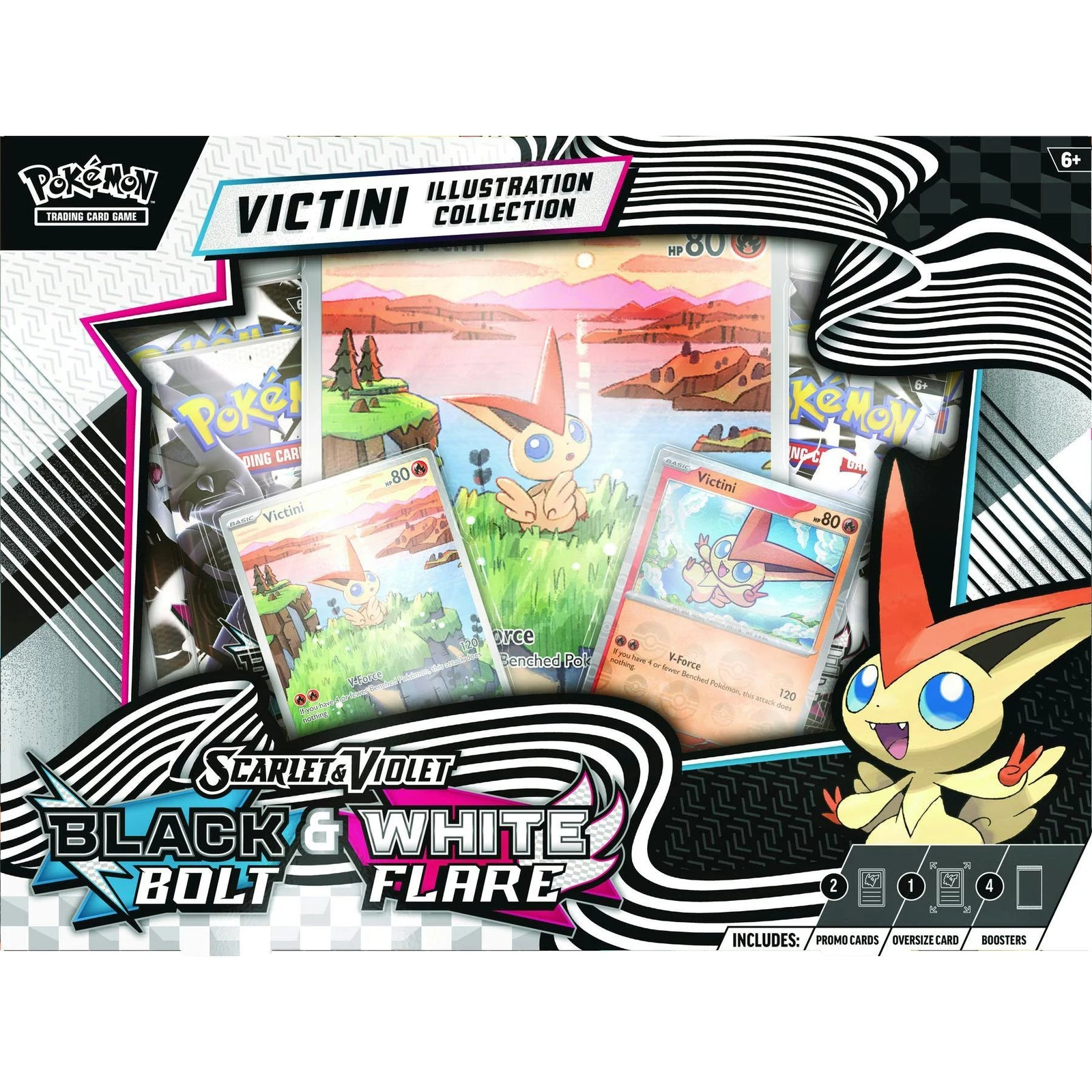 DRAFT - Pokemon Unova Victini Illustration Collection Box | Black Bolt / | dacardworld:BV6F0MAJO6