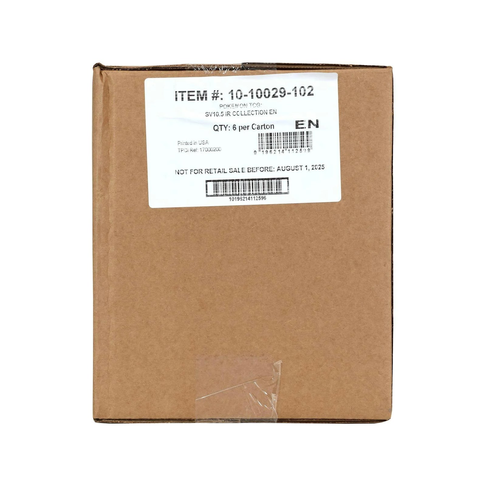 DRAFT - Pokemon Unova Victini Illustration Collection 6-Box Case | Sealed