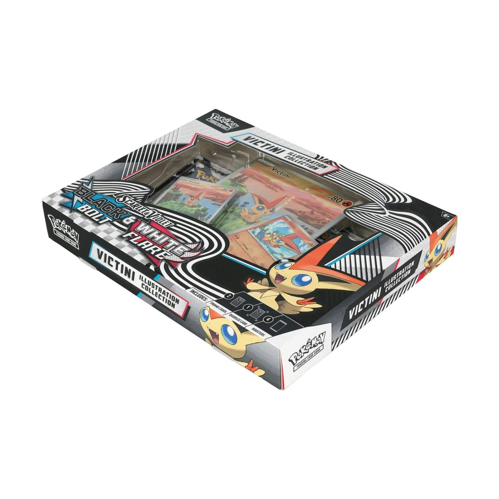 DRAFT - Pokemon Unova Victini Illustration Collection 6-Box Case | Sealed