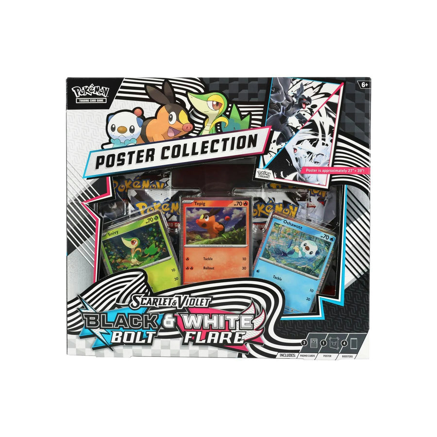 DRAFT - Pokemon Unova Poster Collection Box | Black Bolt / White Flare Sealed