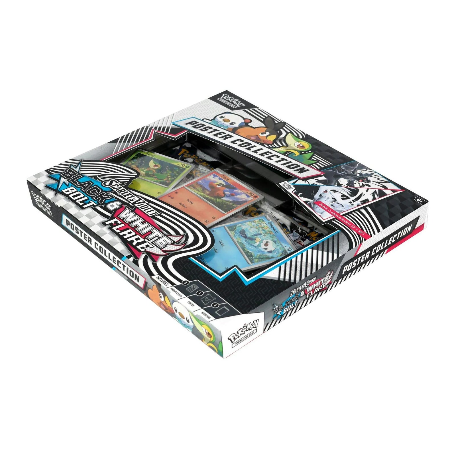 DRAFT - Pokemon Unova Poster Collection Box | Black Bolt / White Flare Sealed