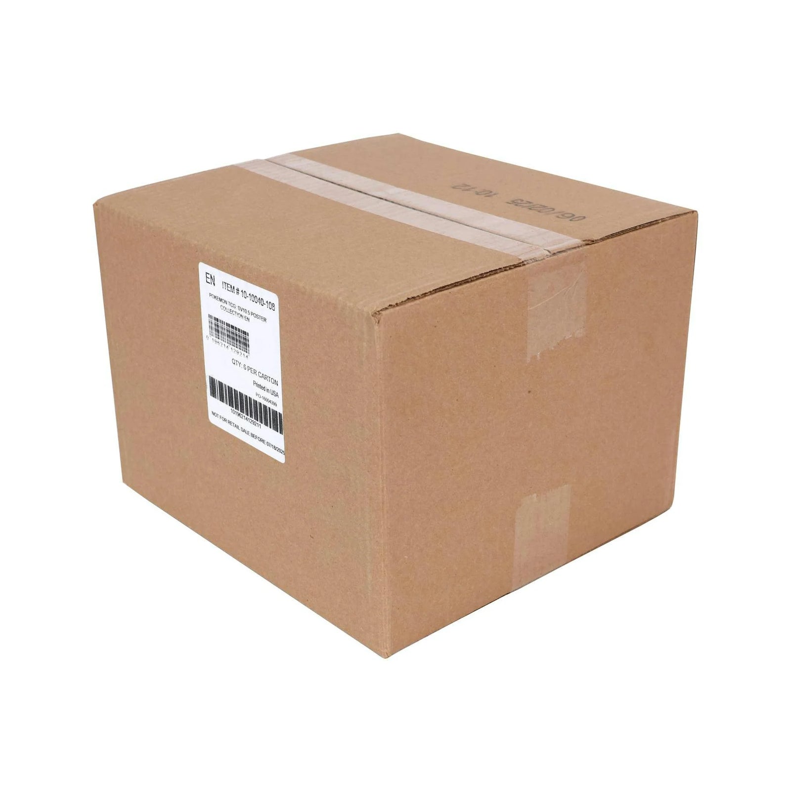 DRAFT - Pokemon Unova Poster Collection 6-Box Case | Black Bolt / White Flare