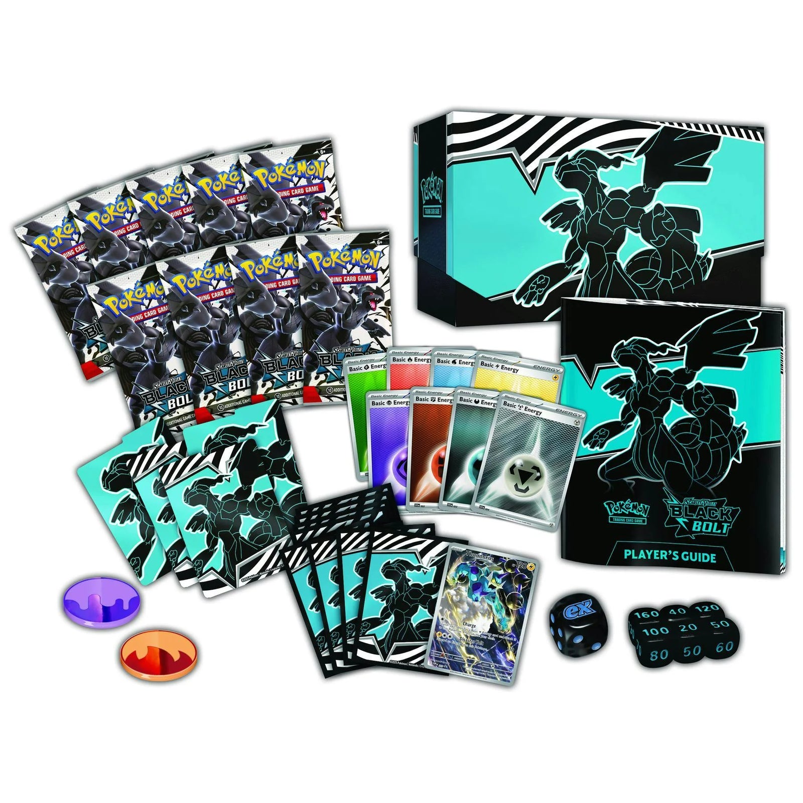 DRAFT - Pokemon Scarlet & Violet Black Bolt Elite Trainer Box | Sealed