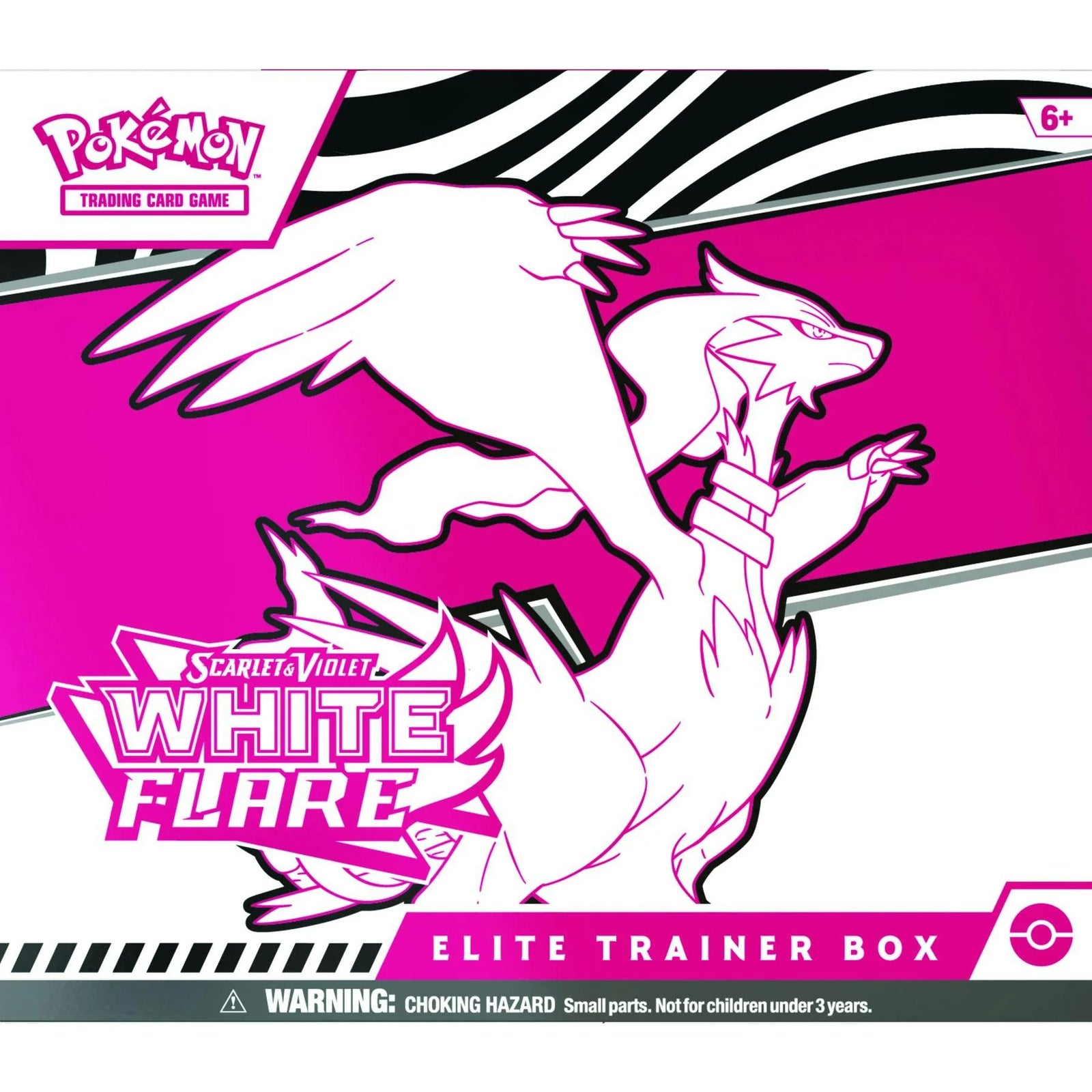 DRAFT - Pokemon Scarlet & Violet White Flare Elite Trainer 10-Box Case | Sealed