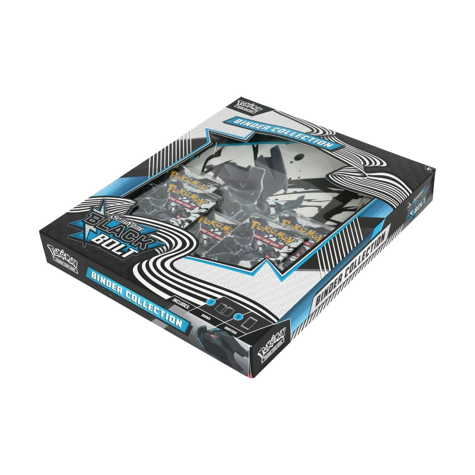 DRAFT - Pokemon Scarlet & Violet Black Bolt Binder Collection | 6-Box Case