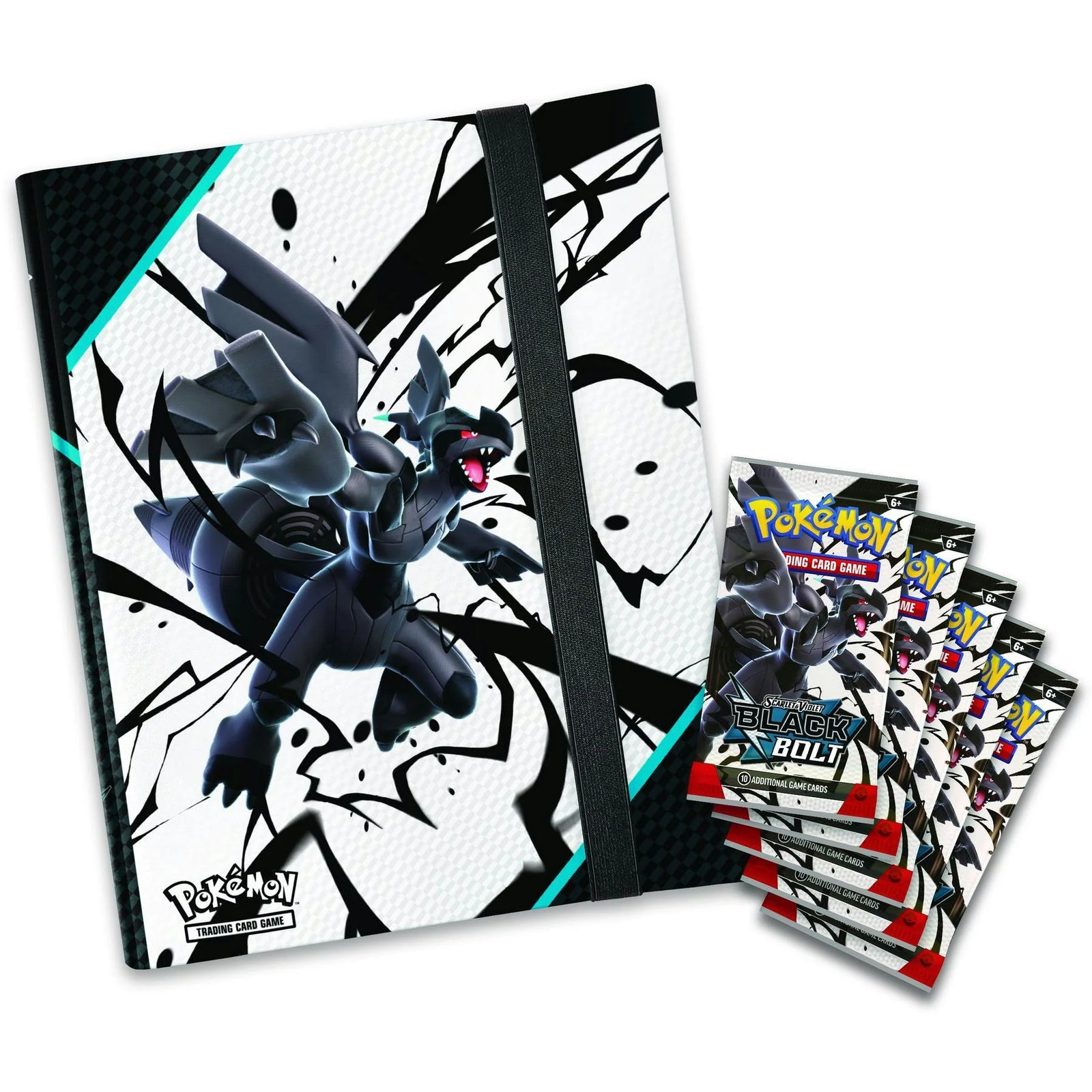 DRAFT - Pokemon Scarlet & Violet Black Bolt Binder Collection | 6-Box Case