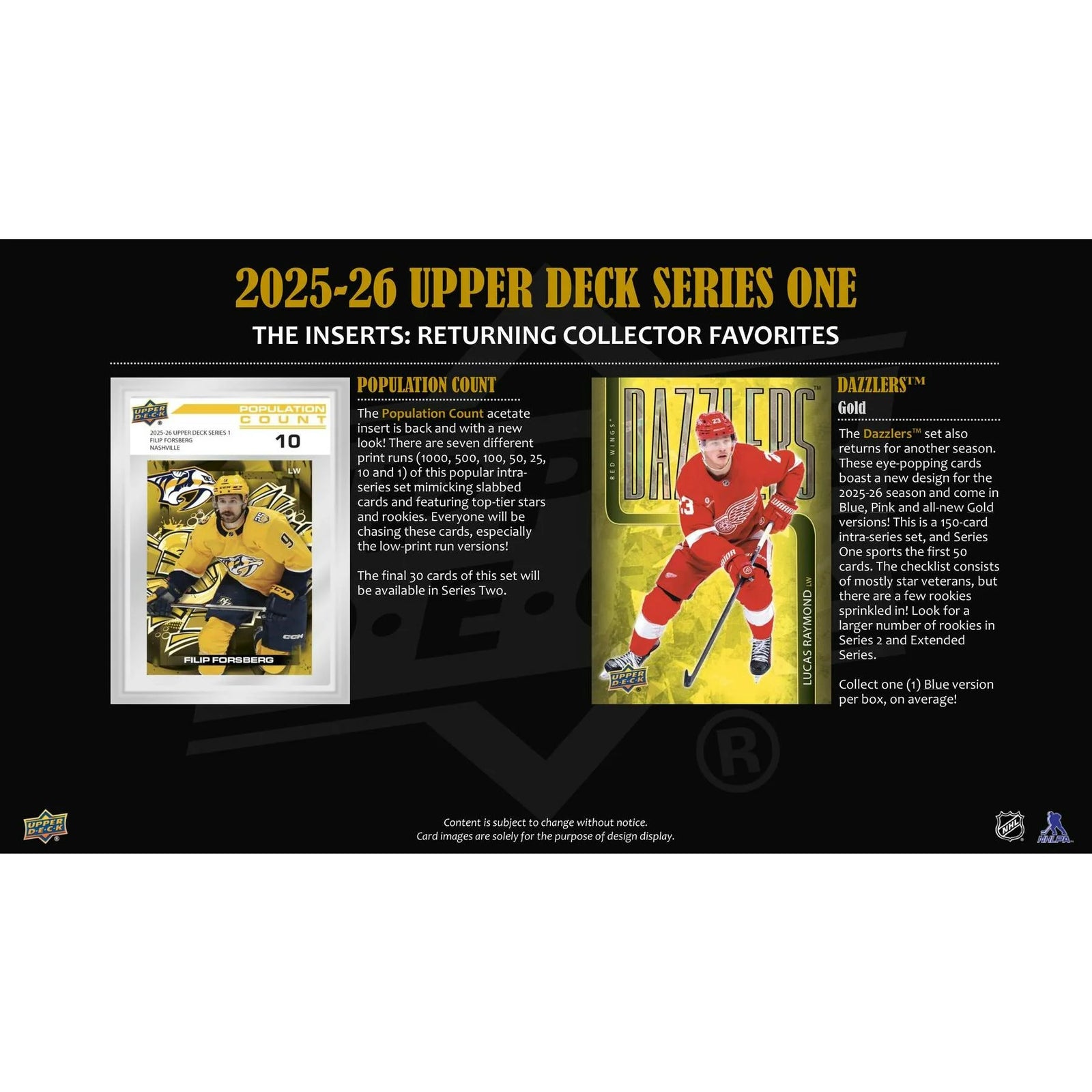 DRAFT - 2025-26 Upper Deck Series 1 Hockey Hobby Box | dacardworld:BV6J0WJ402