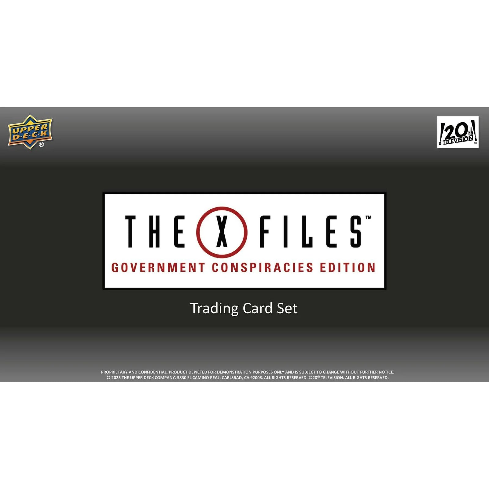 DRAFT - 2025 Upper Deck The X-Files: Government Conspiracies Edition Hobb | dacardworld:BV6K0Q15UK