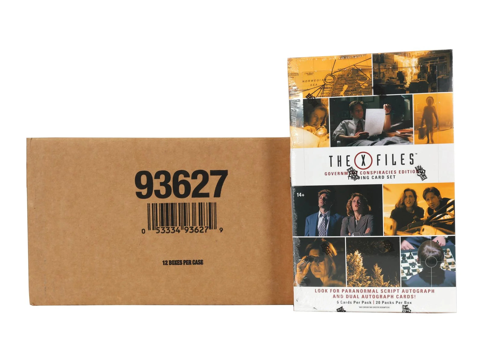 DRAFT - Upper Deck The X-Files Government Conspiracies Edition Hobby 12-Box Case | 2025