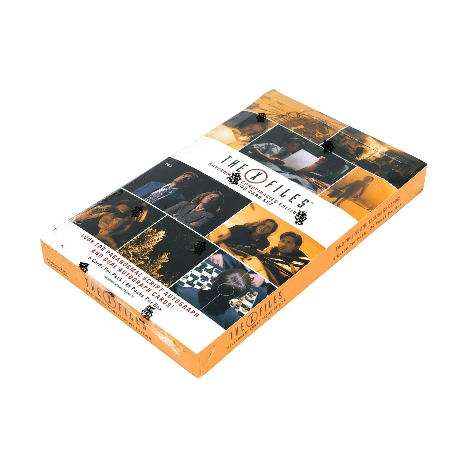 DRAFT - Upper Deck The X-Files Government Conspiracies Edition Hobby 12-Box Case | 2025