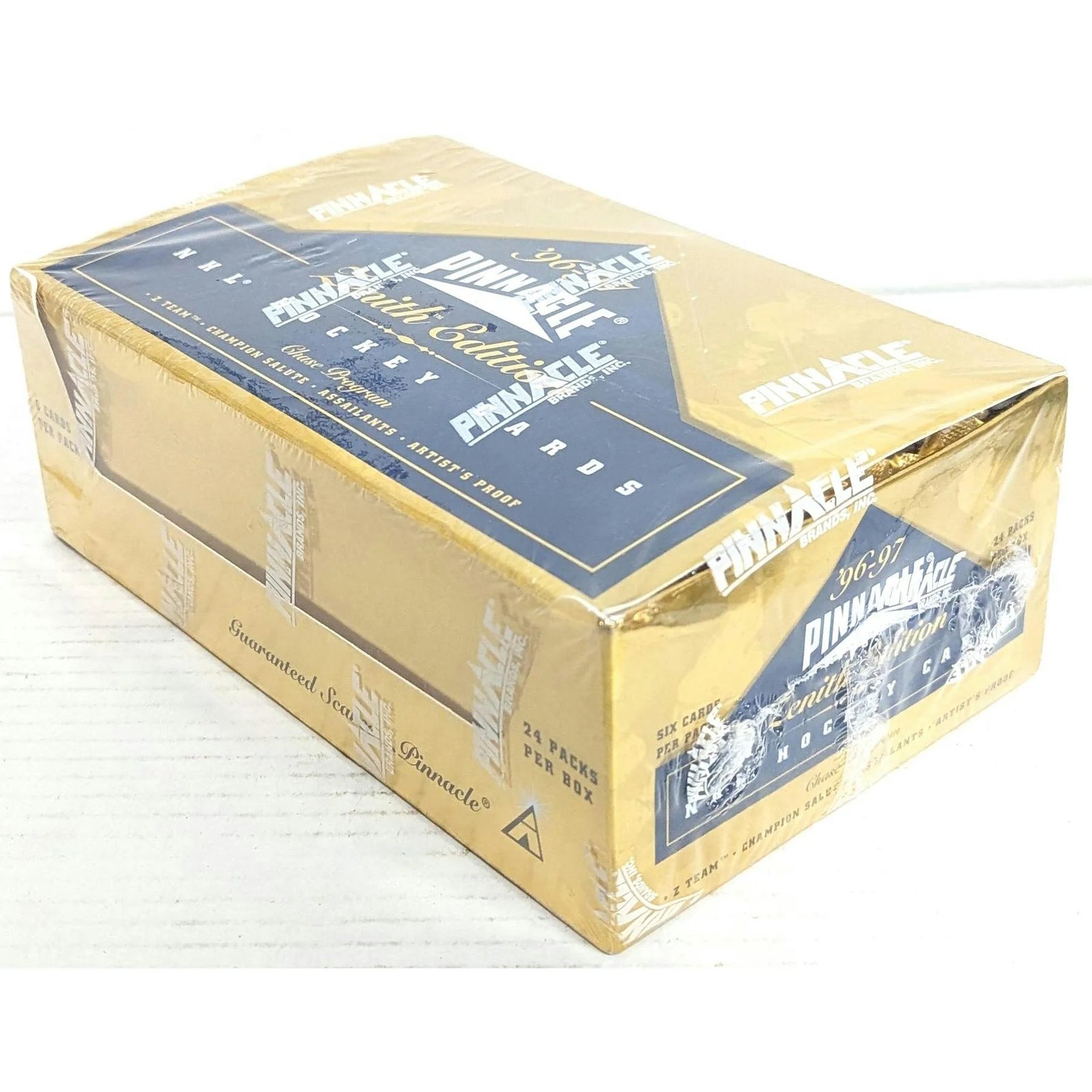 DRAFT - Just In 1996/97 Pinnacle Zenith Hockey Hobby Box (Reed Buy)