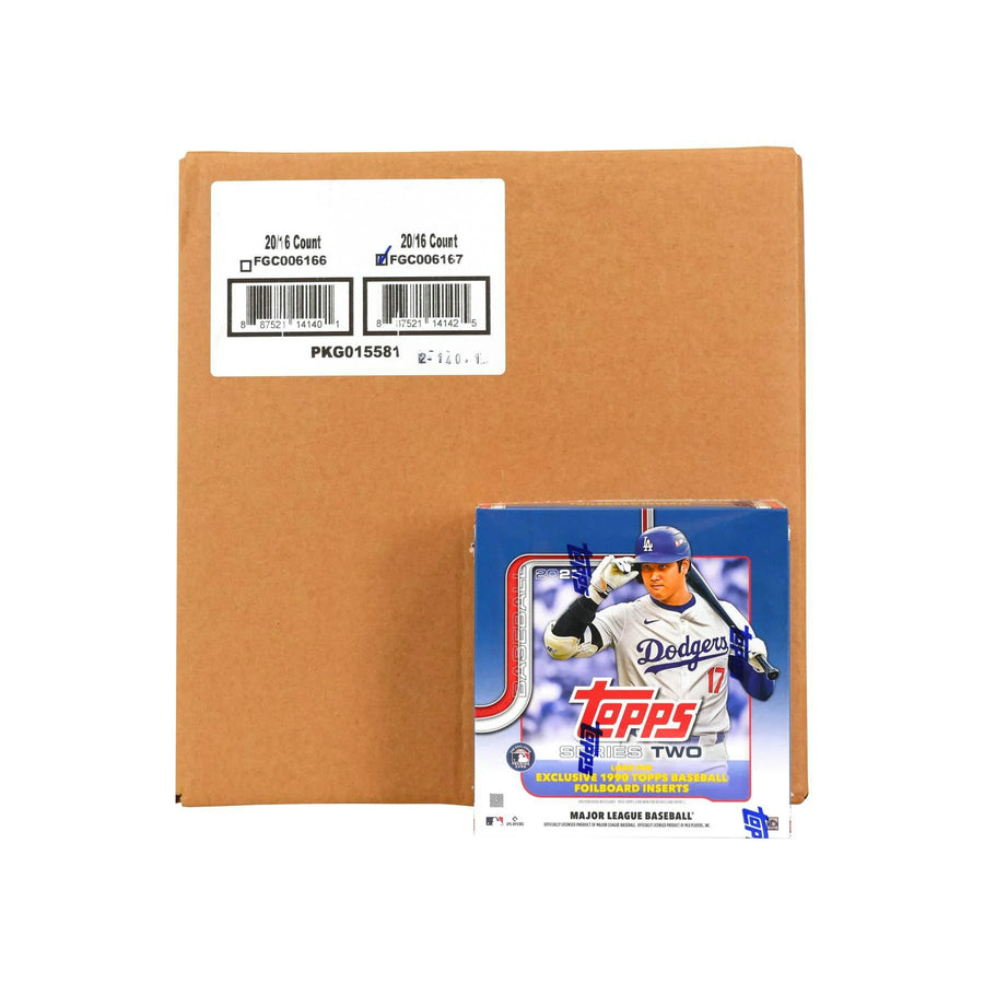 DRAFT - Just In 2025 Topps Series 2 Baseball Mega 20-Box Case