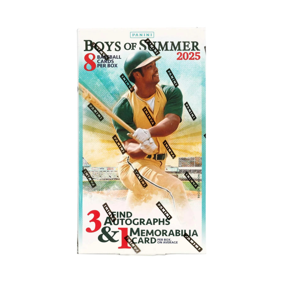 DRAFT - 2025 Panini Boys of Summer Baseball Hobby Box $299.95 $274.95 Add to Cart