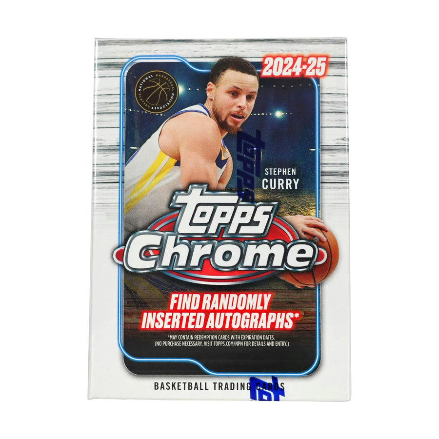 DRAFT - 2024/25 Topps Chrome Basketball Blaster Box