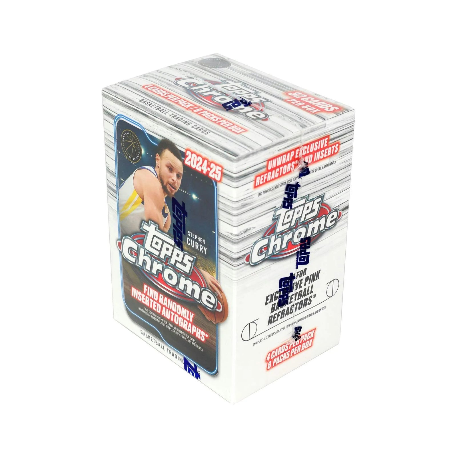 DRAFT - 2024/25 Topps Chrome Basketball Blaster Box
