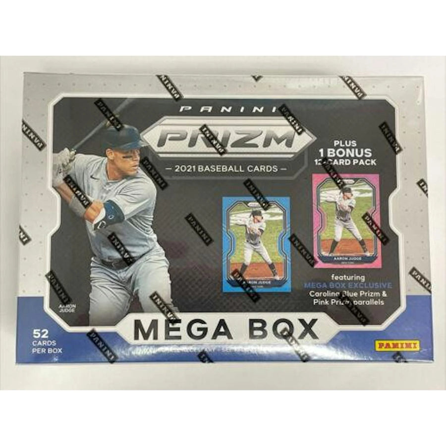 DRAFT - Just In 2021 Panini Prizm Baseball Mega 52-Card Box (Carolina Blue and Pink Prizms!)