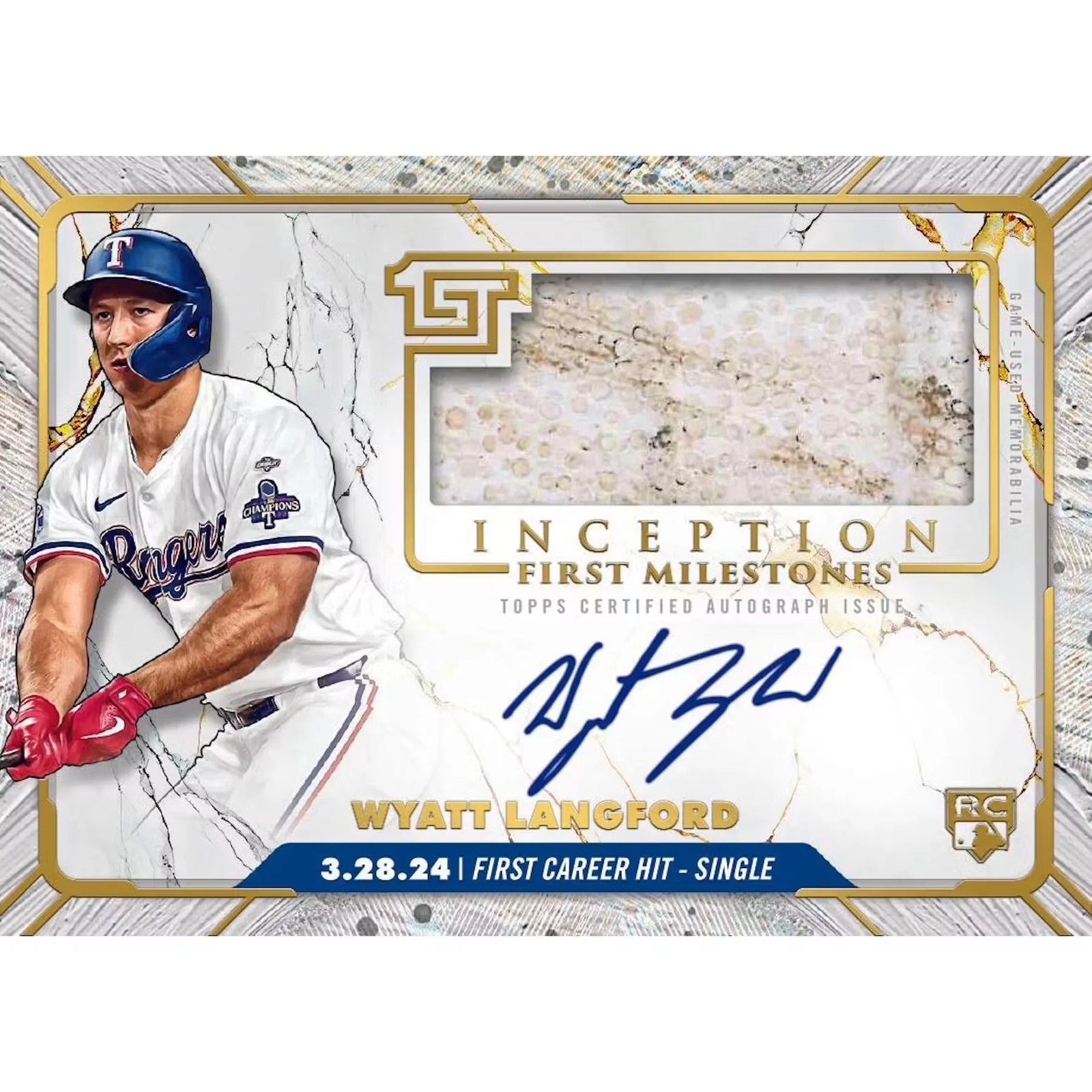 2024 Topps Inception Baseball Hobby Box | Autographed Rookie Cards (Ships Sealed Only)