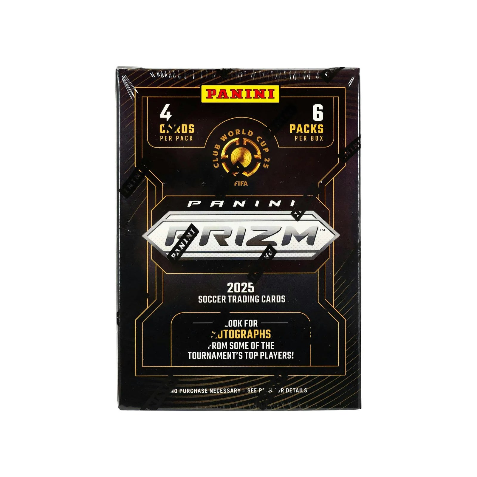 DRAFT - Just In 2025 Panini Prizm FIFA Club World Cup Soccer Blaster 20-Box Case