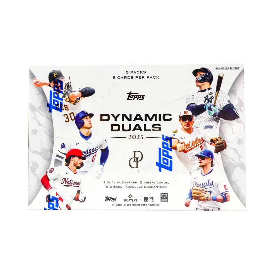 2025 Topps Dynamic Duals Baseball Hobby Box