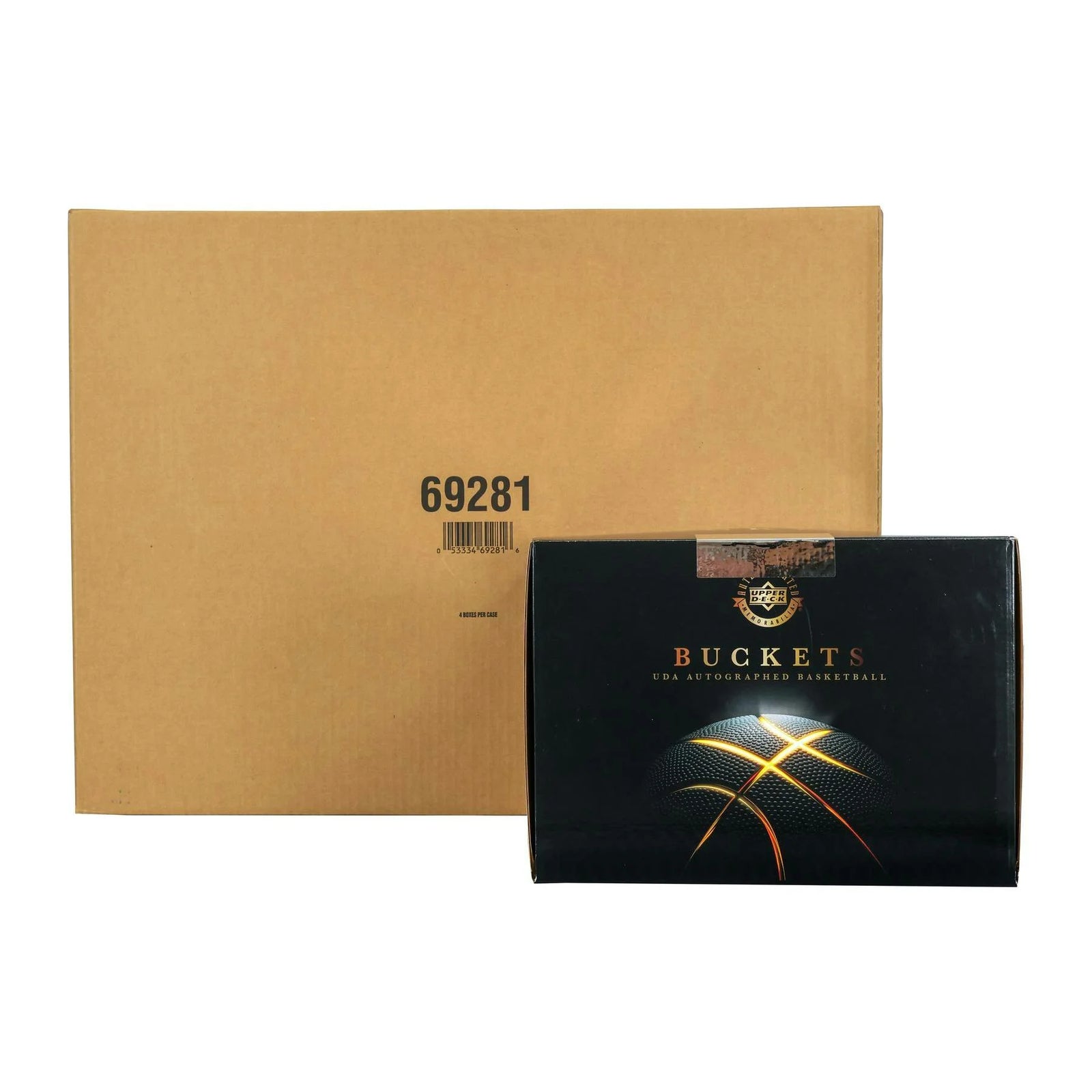 DRAFT - New 2025 Upper Deck UDA Buckets Autographed Basketball 4-Box Case