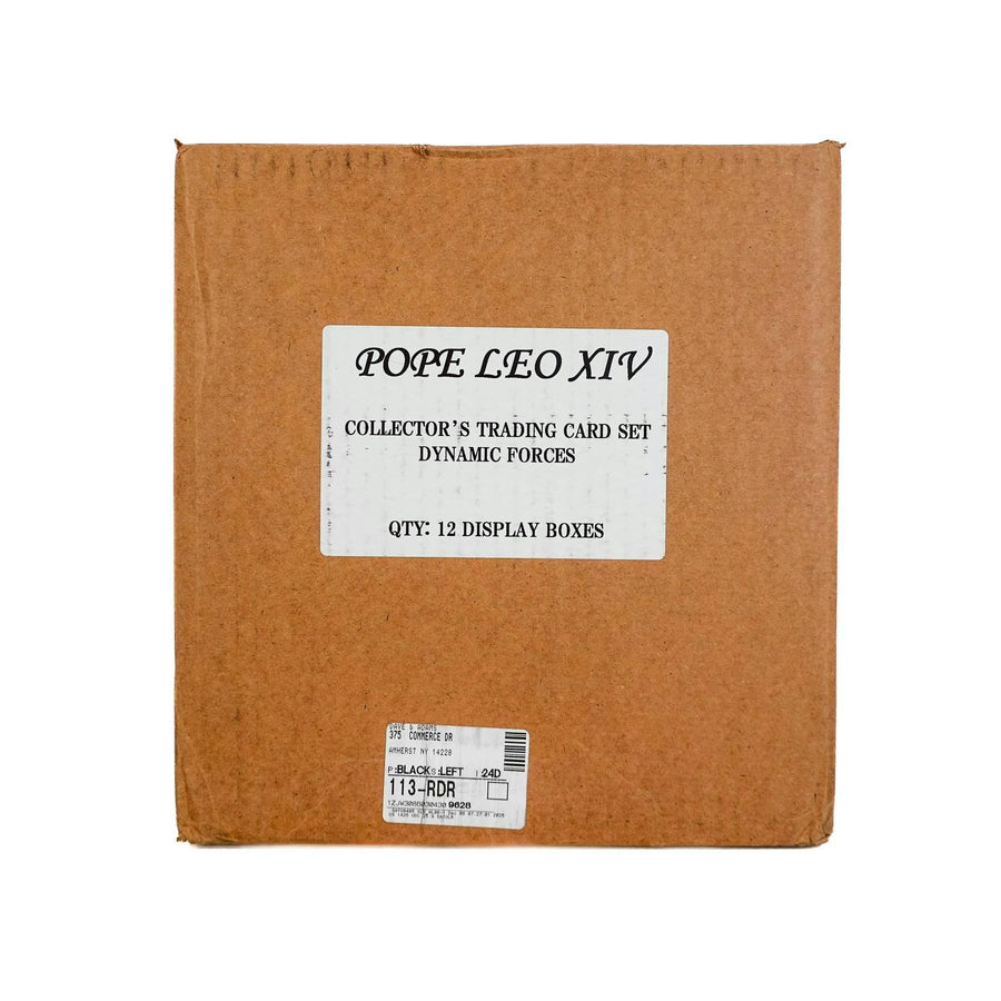 DRAFT - Pope Leo XIV Collector's Trading Card Set 2025 | 12-Box Hobby Case