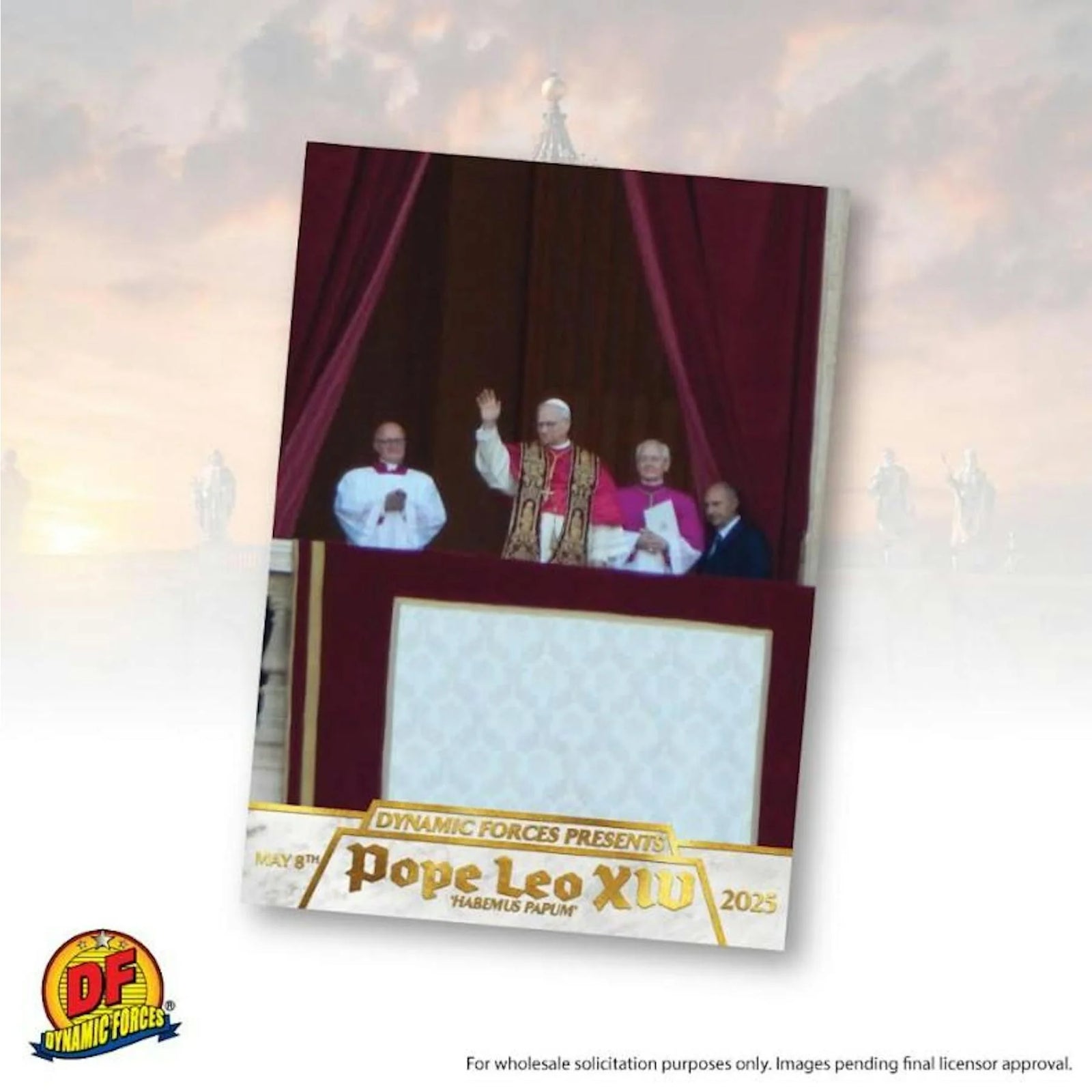 DRAFT - Pope Leo XIV Collector's Trading Card Set 2025 | 12-Box Hobby Case