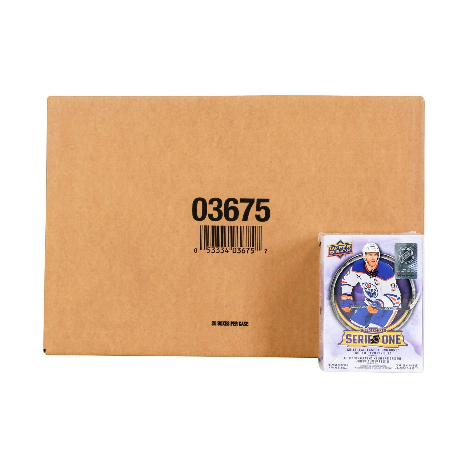 DRAFT - New 2025/26 Upper Deck Series 1 Hockey Blaster 20-Box Case