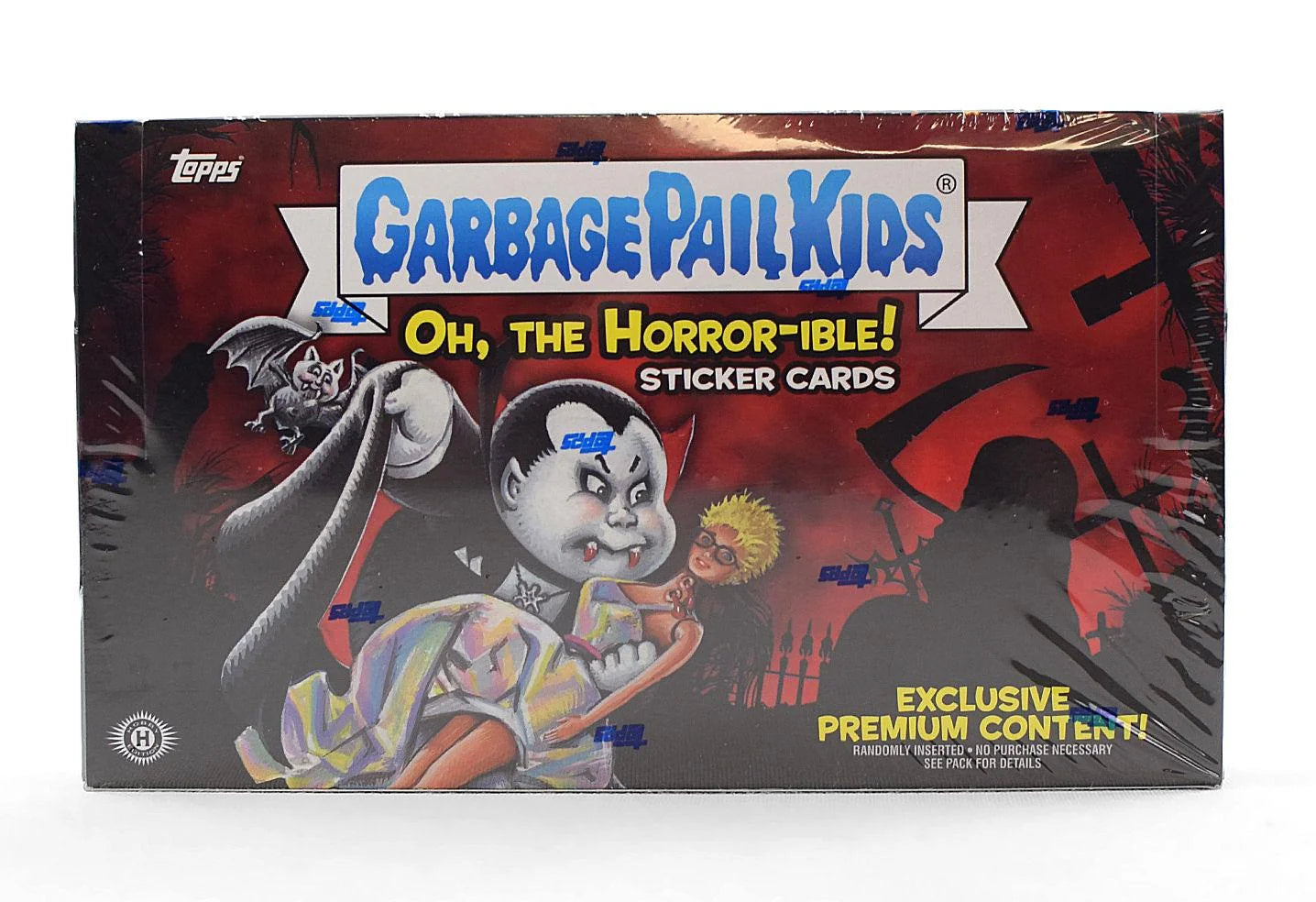 DRAFT - 2018 Topps Garbage Pail Kids Series 2 Oh, The Horror-ible Hobby Collector Edition Box