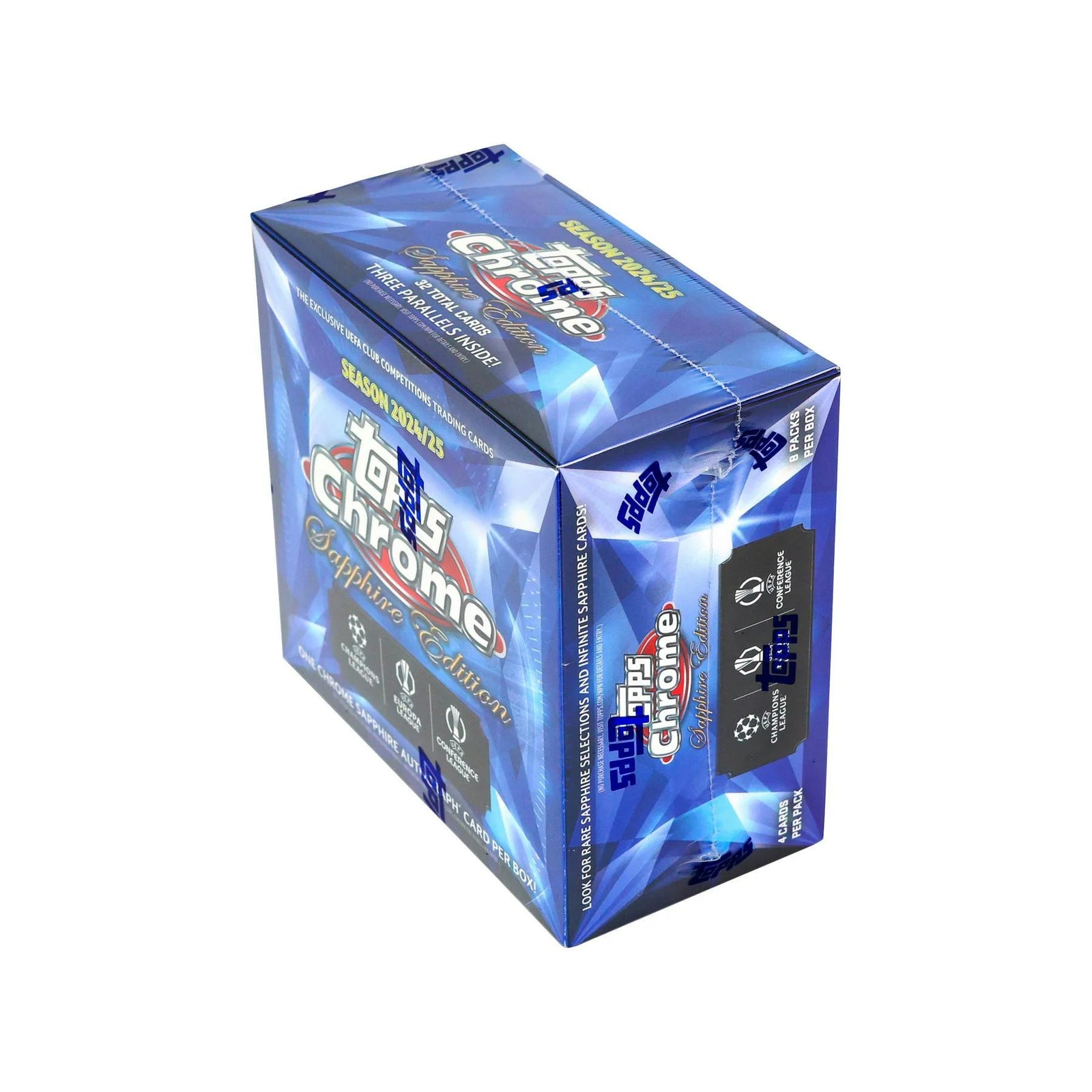DRAFT - 2024/25 Topps Chrome UEFA Club Competitions Sapphire Edition Soccer Box
