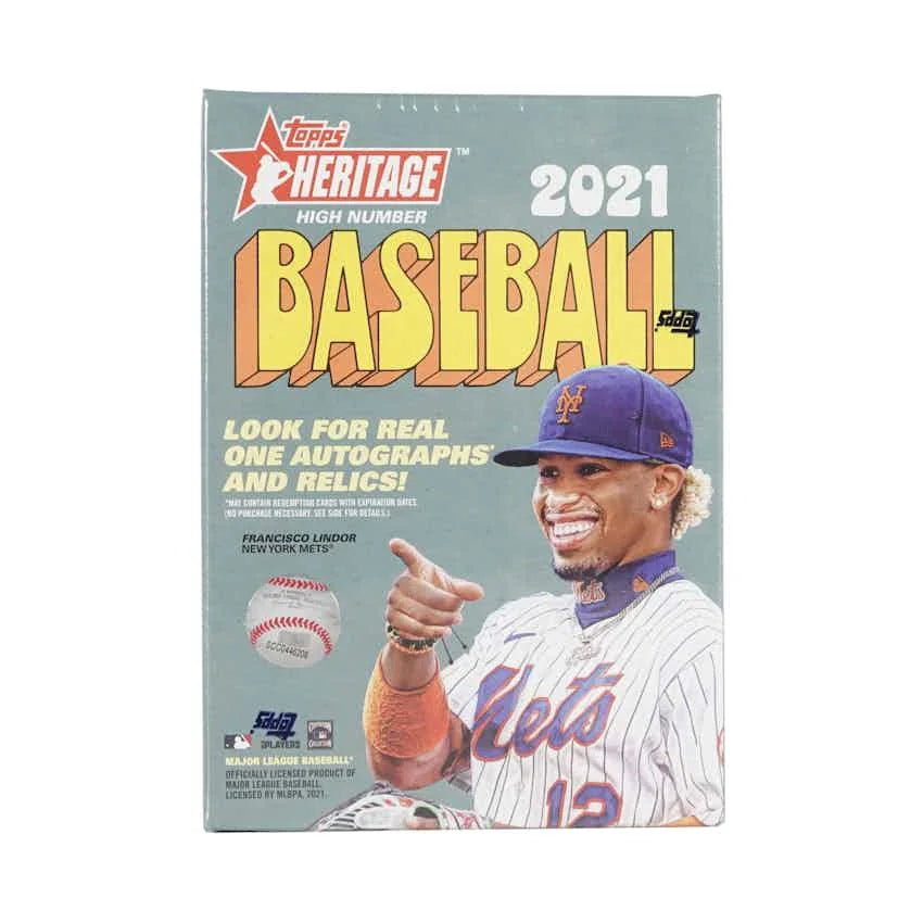 DRAFT - Just In 2021 Topps Heritage High Number Baseball Blaster Box