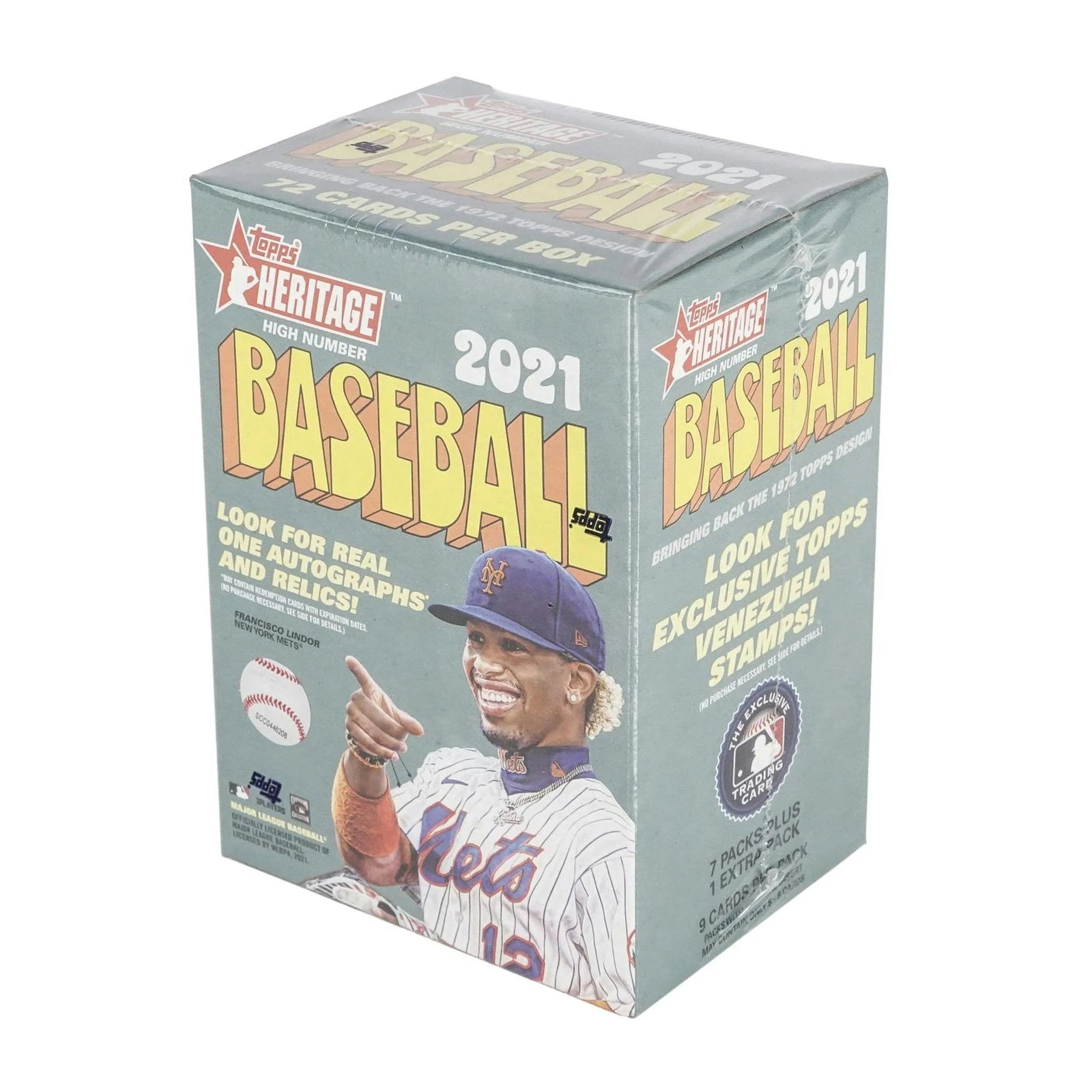 DRAFT - Just In 2021 Topps Heritage High Number Baseball Blaster Box