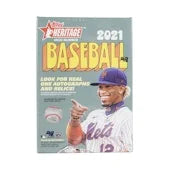 DRAFT - Just In 2021 Topps Heritage High Number Baseball Blaster Box