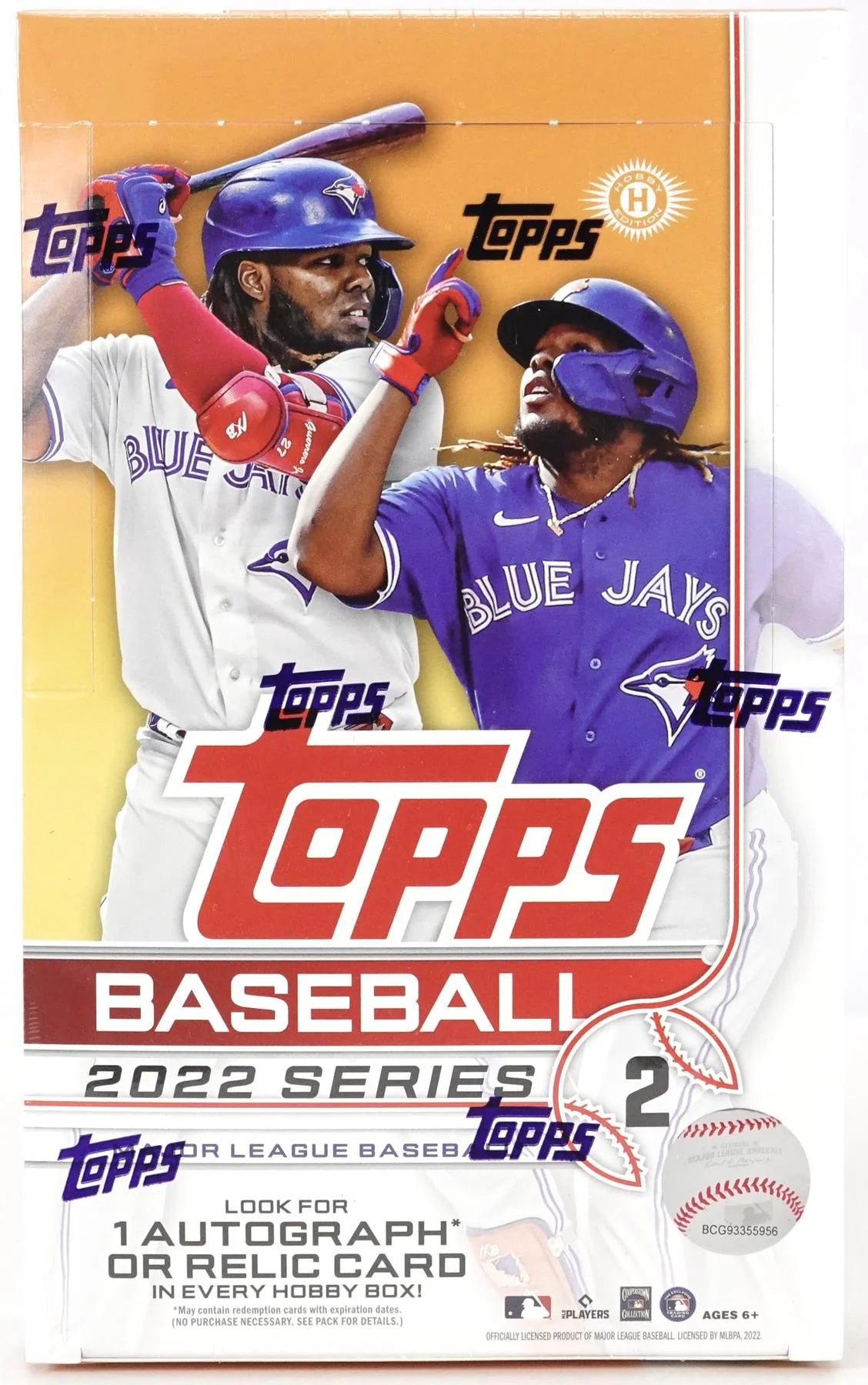 DRAFT - Just In 2022 Topps Series 2 Baseball Hobby Box