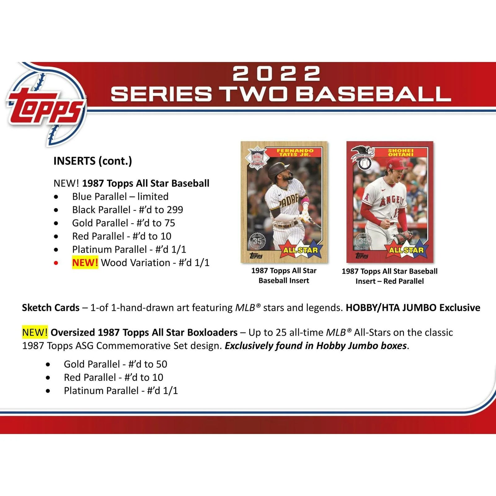 DRAFT - Just In 2022 Topps Series 2 Baseball Hobby Box
