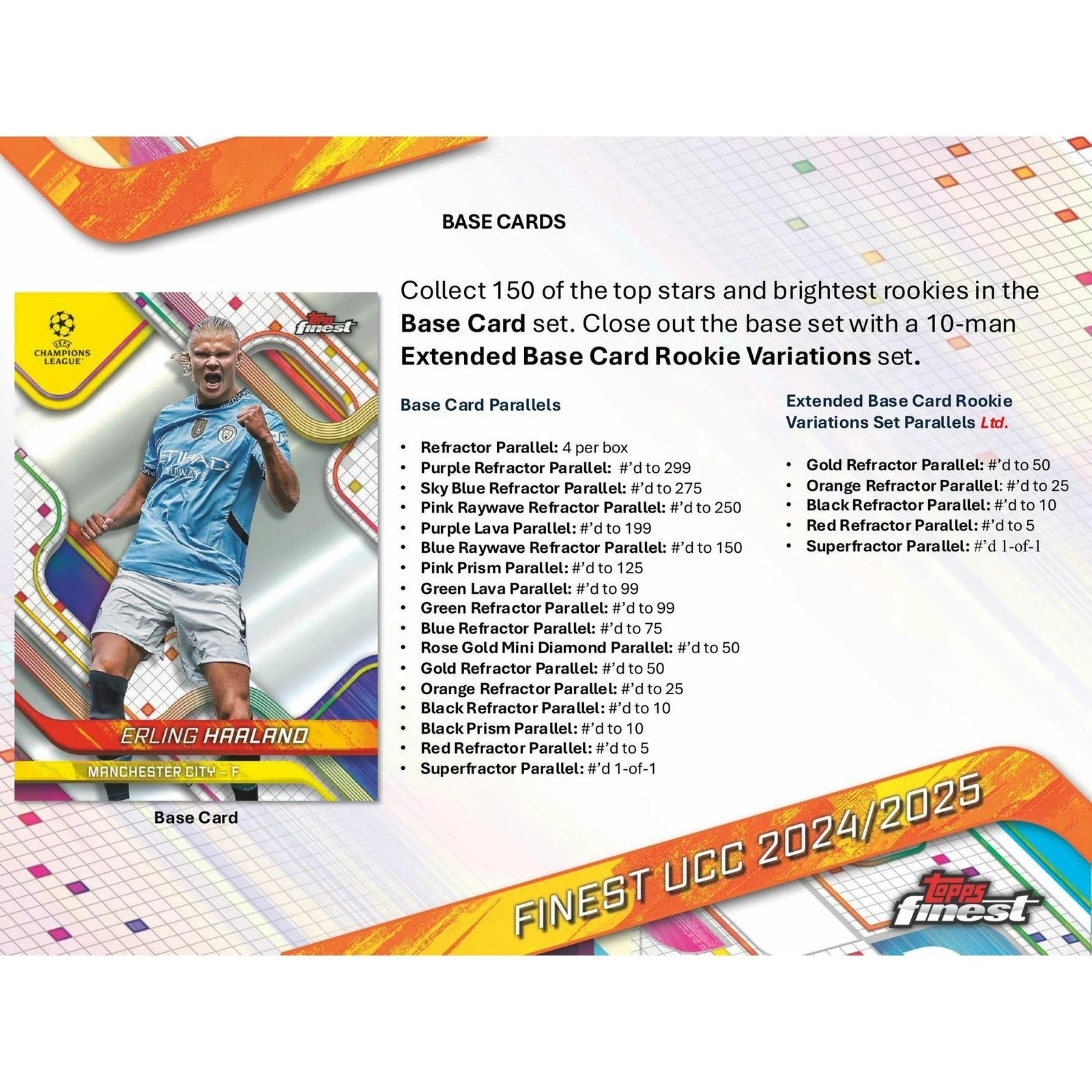 DRAFT - 2024/25 Topps UEFA Club Competitions Finest Soccer Hobby Box | dacardworld:BV7716BB62