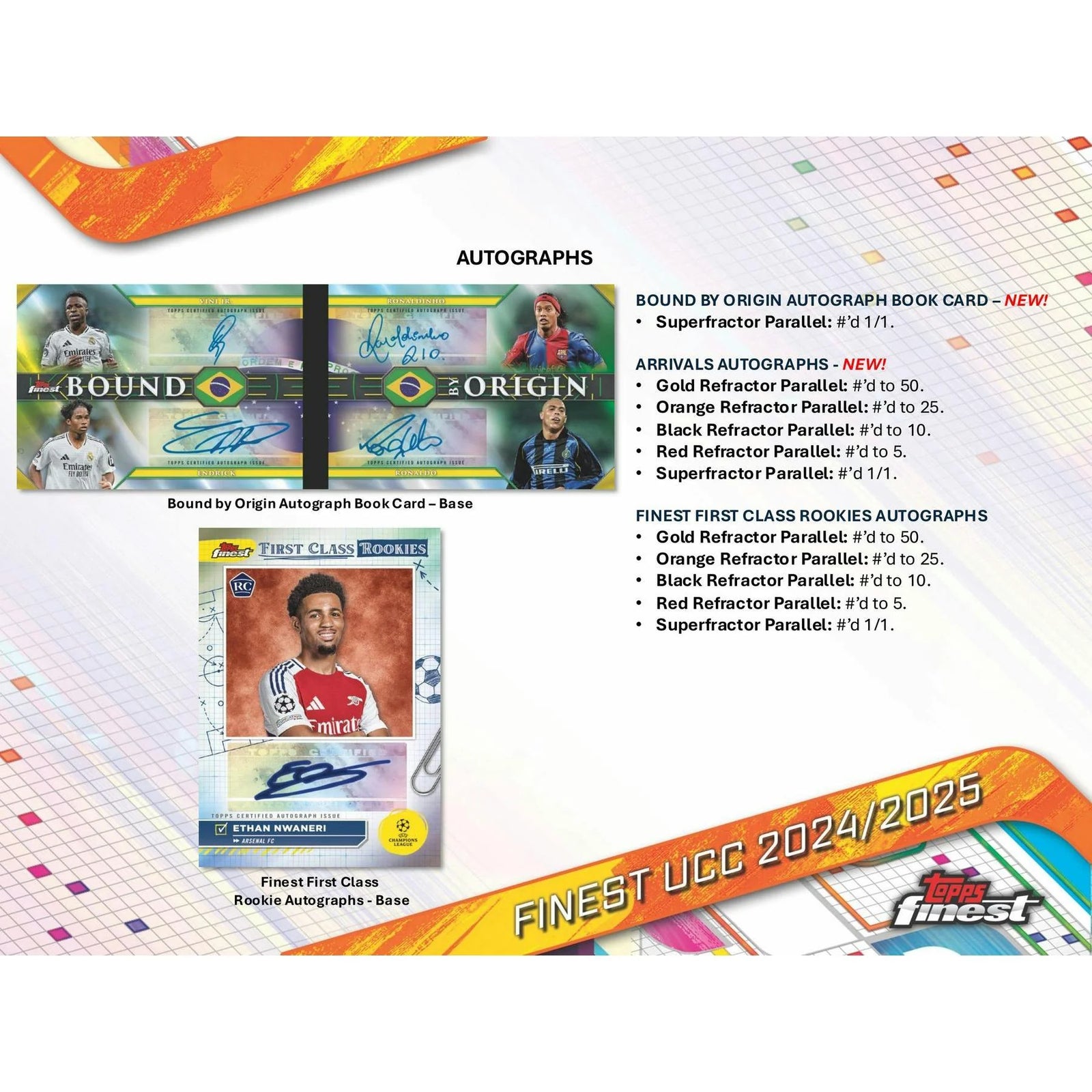 DRAFT - 2024/25 Topps UEFA Club Competitions Finest Soccer Hobby Box | dacardworld:BV7716BB62