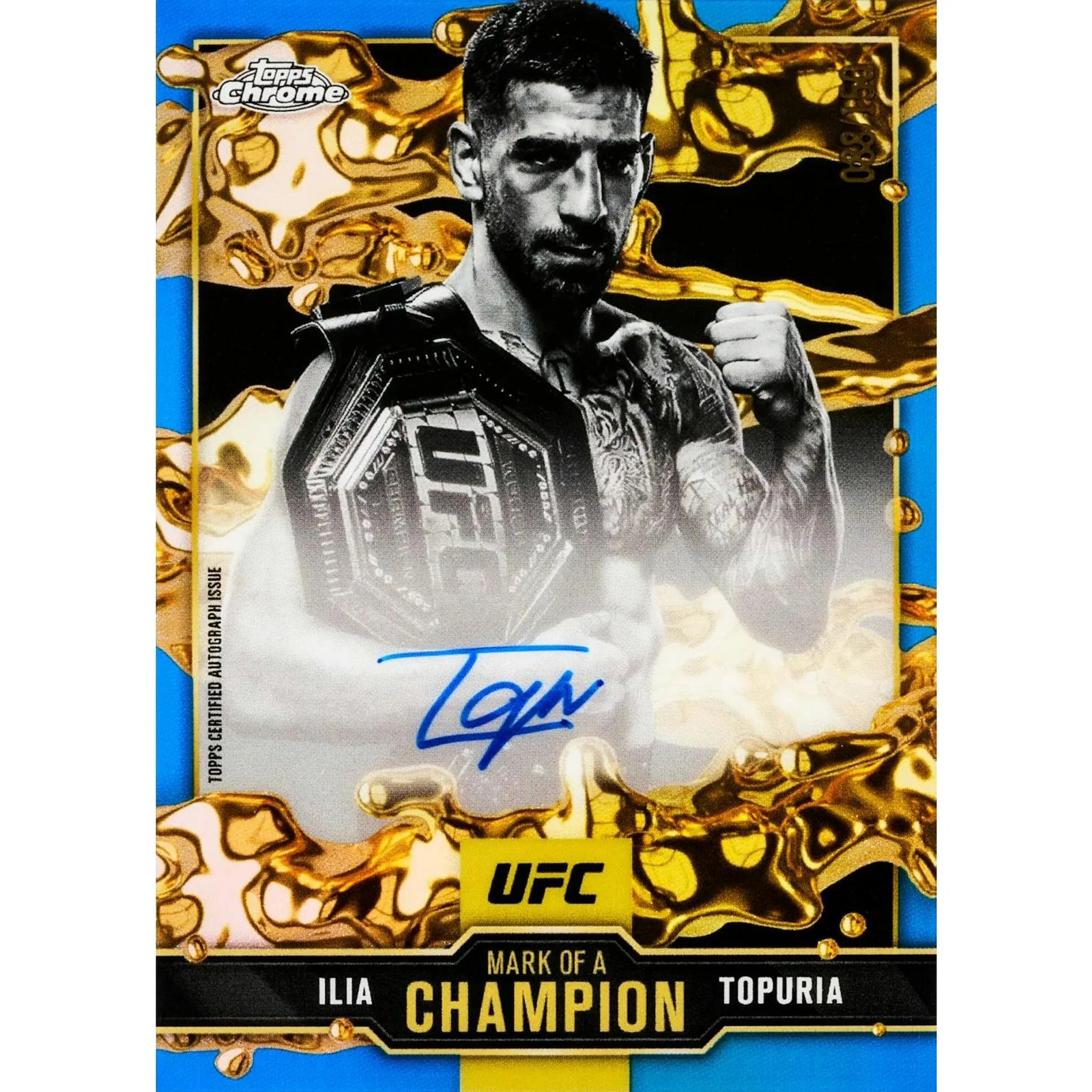 DRAFT - 2025 Topps Chrome UFC Hobby 12-Box Case | SKU BV7716V4AU