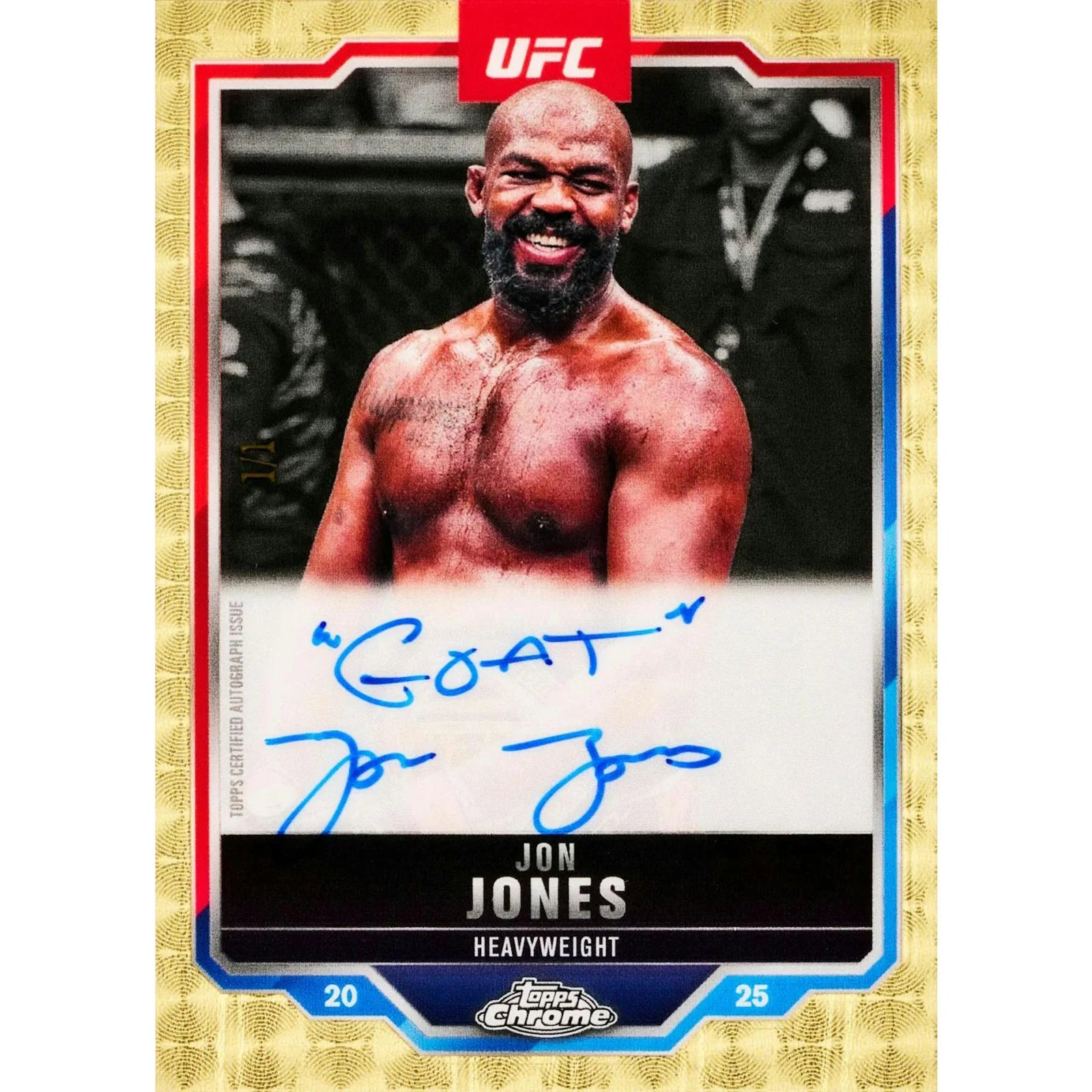 DRAFT - 2025 Topps Chrome UFC Hobby 12-Box Case | SKU BV7716V4AU