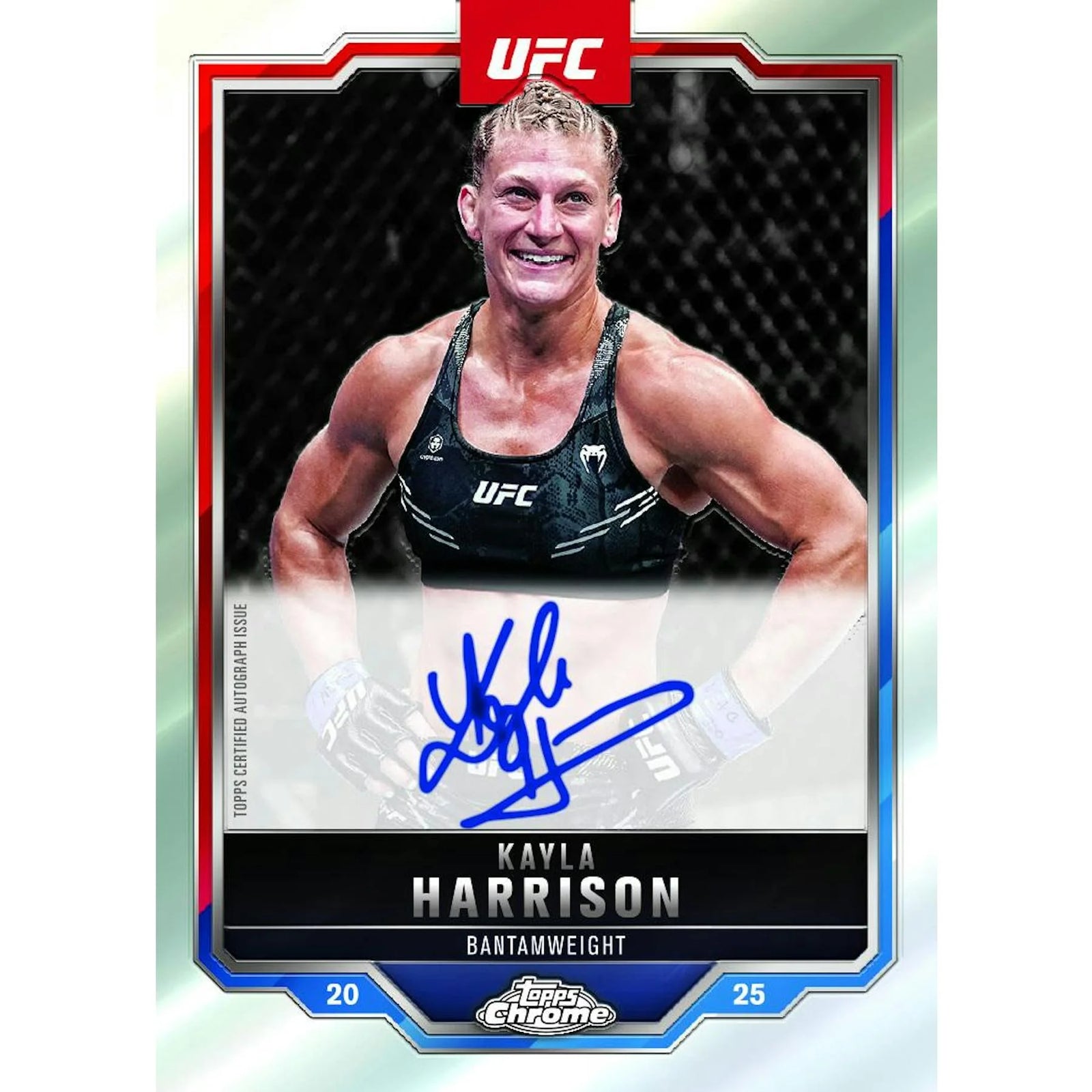 DRAFT - 2025 Topps Chrome UFC Hobby 12-Box Case | SKU BV7716V4AU