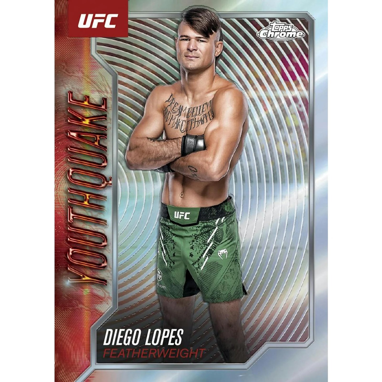 DRAFT - 2025 Topps Chrome UFC Hobby 12-Box Case | SKU BV7716V4AU