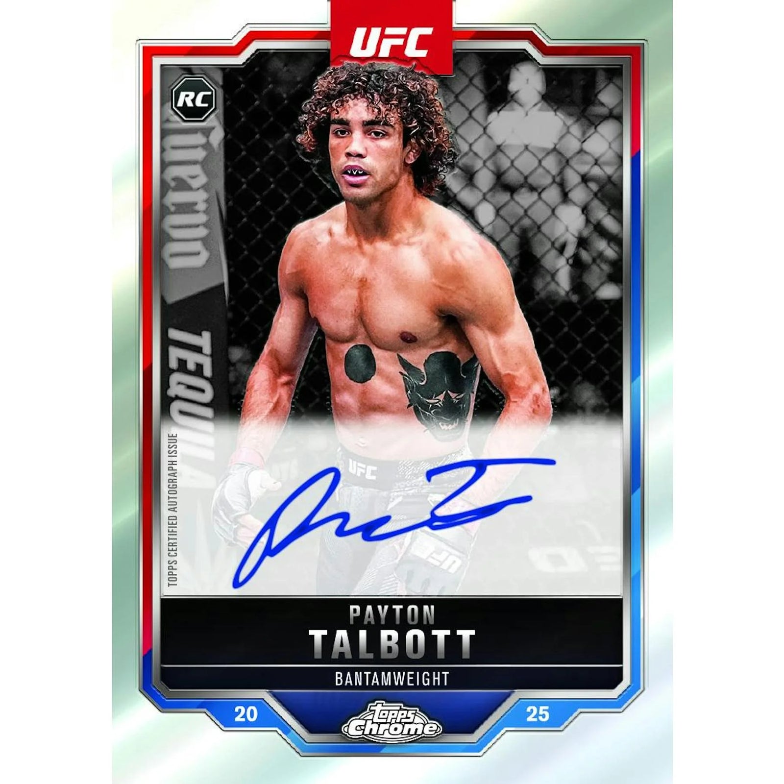 DRAFT - 2025 Topps Chrome UFC Hobby 12-Box Case | SKU BV7716V4AU
