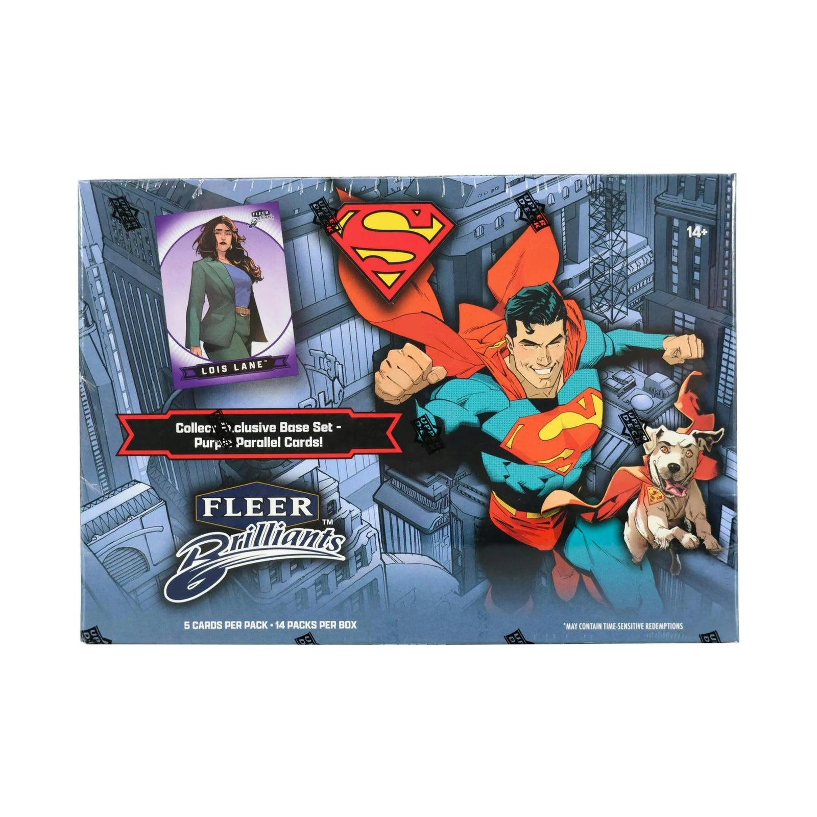 DRAFT - 2025 Upper Deck Fleer Brilliants Superman Mega 20-Box Case