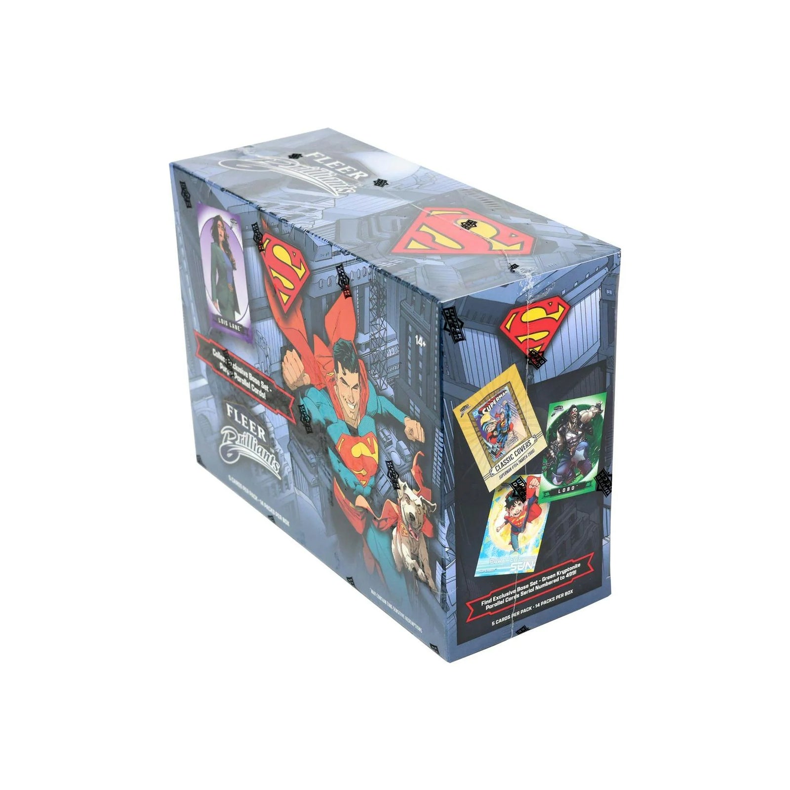 DRAFT - 2025 Upper Deck Fleer Brilliants Superman Mega 20-Box Case