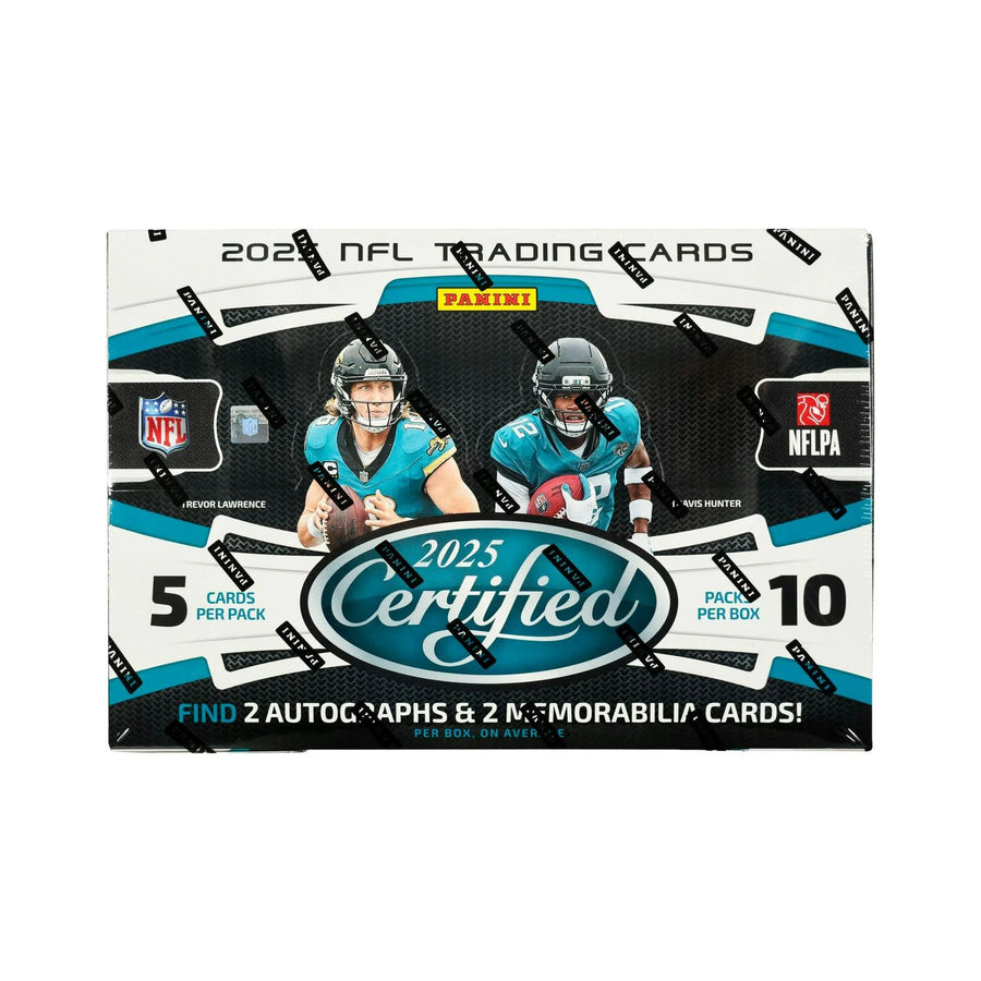 DRAFT - 2025 Panini Certified Football Hobby Box